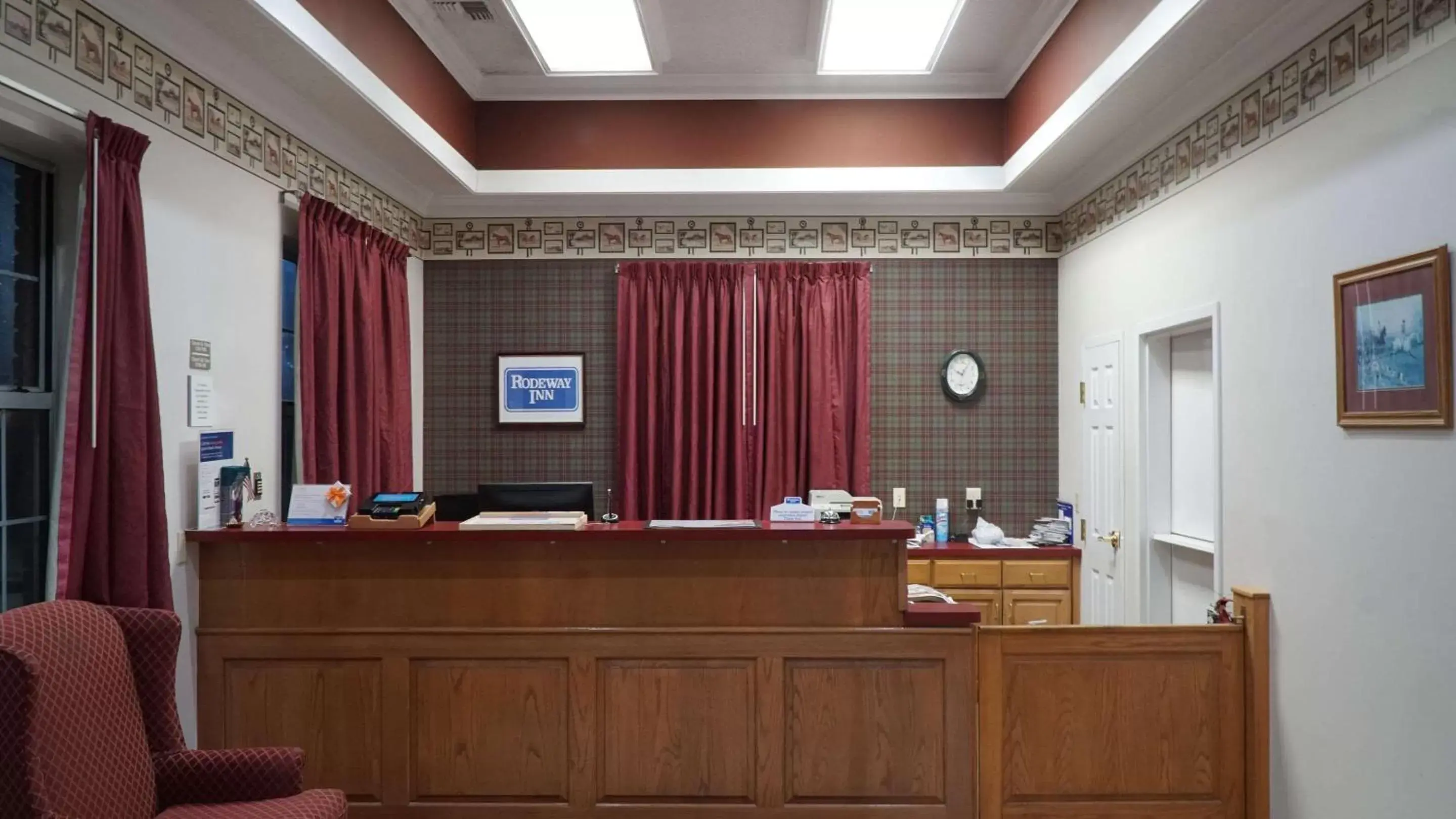 Lobby or reception in Rodeway Inn Lobby or reception in Rodeway Inn