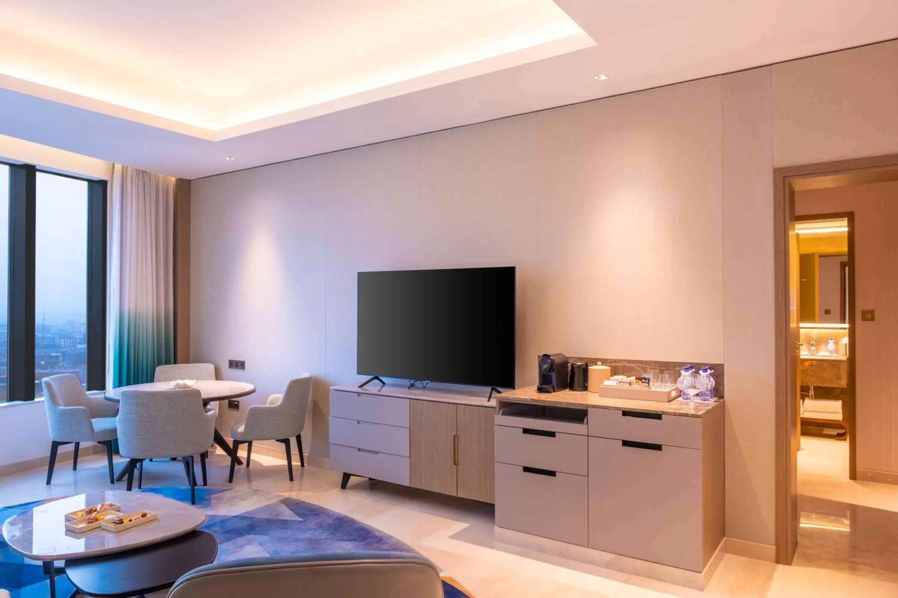 Bedroom, TV/Entertainment Center in Hilton Kinshasa