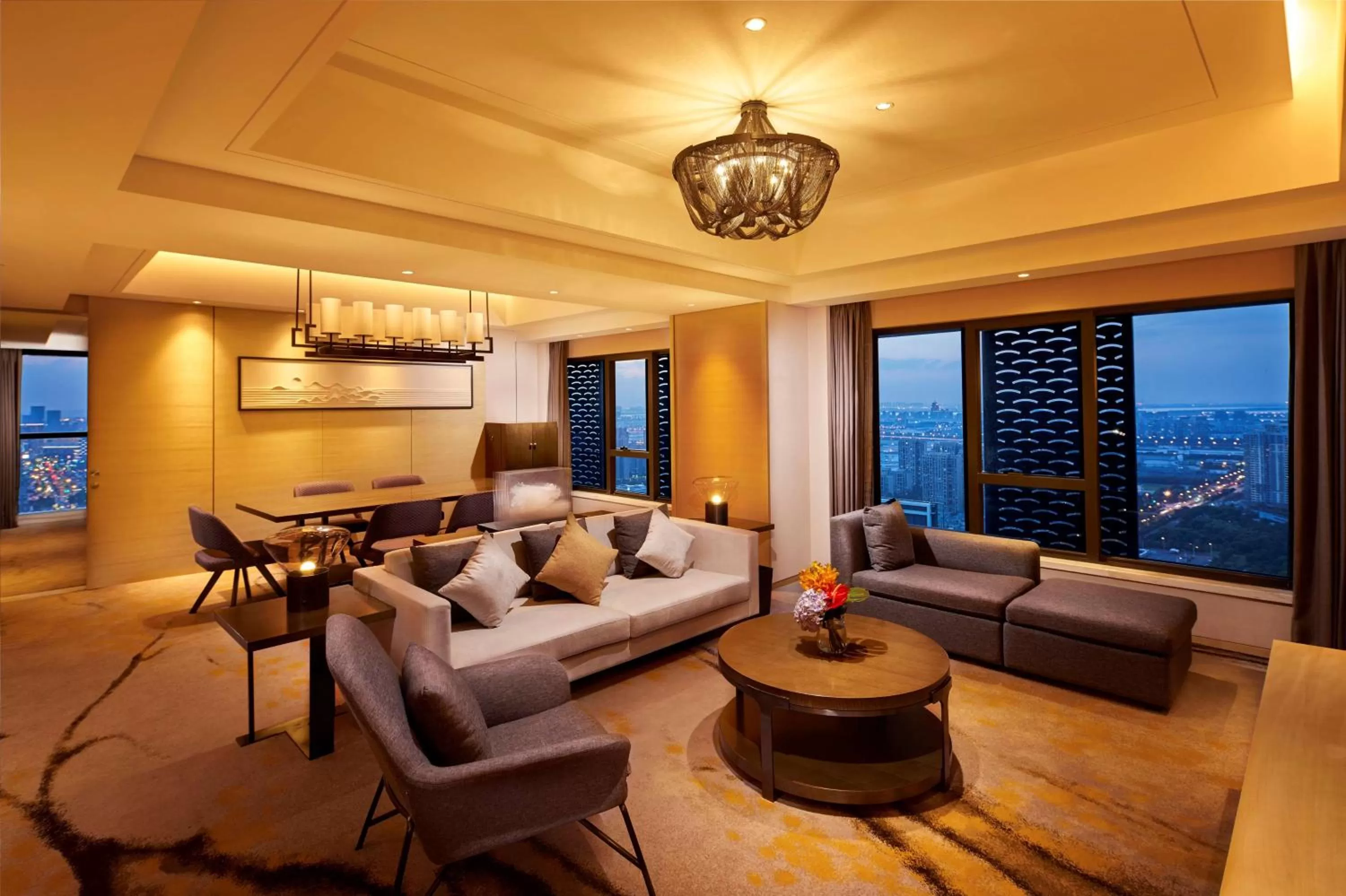 Bed in Hilton Suzhou