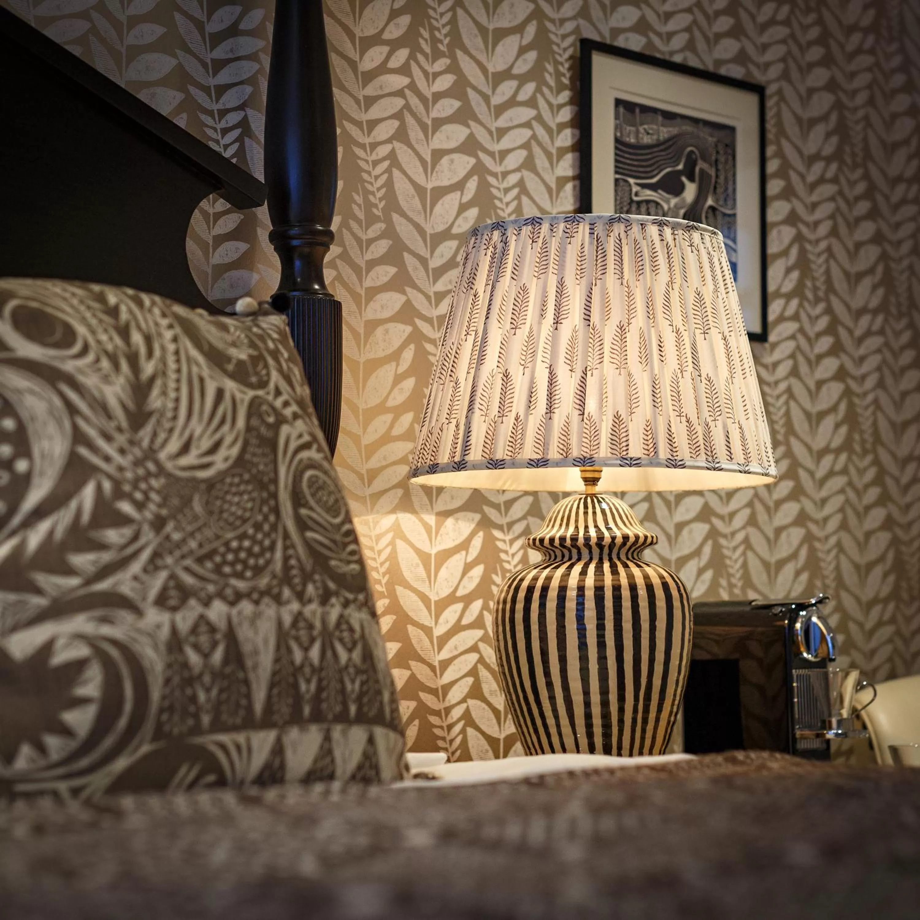 Decorative detail in The Assembly House in central Norwich