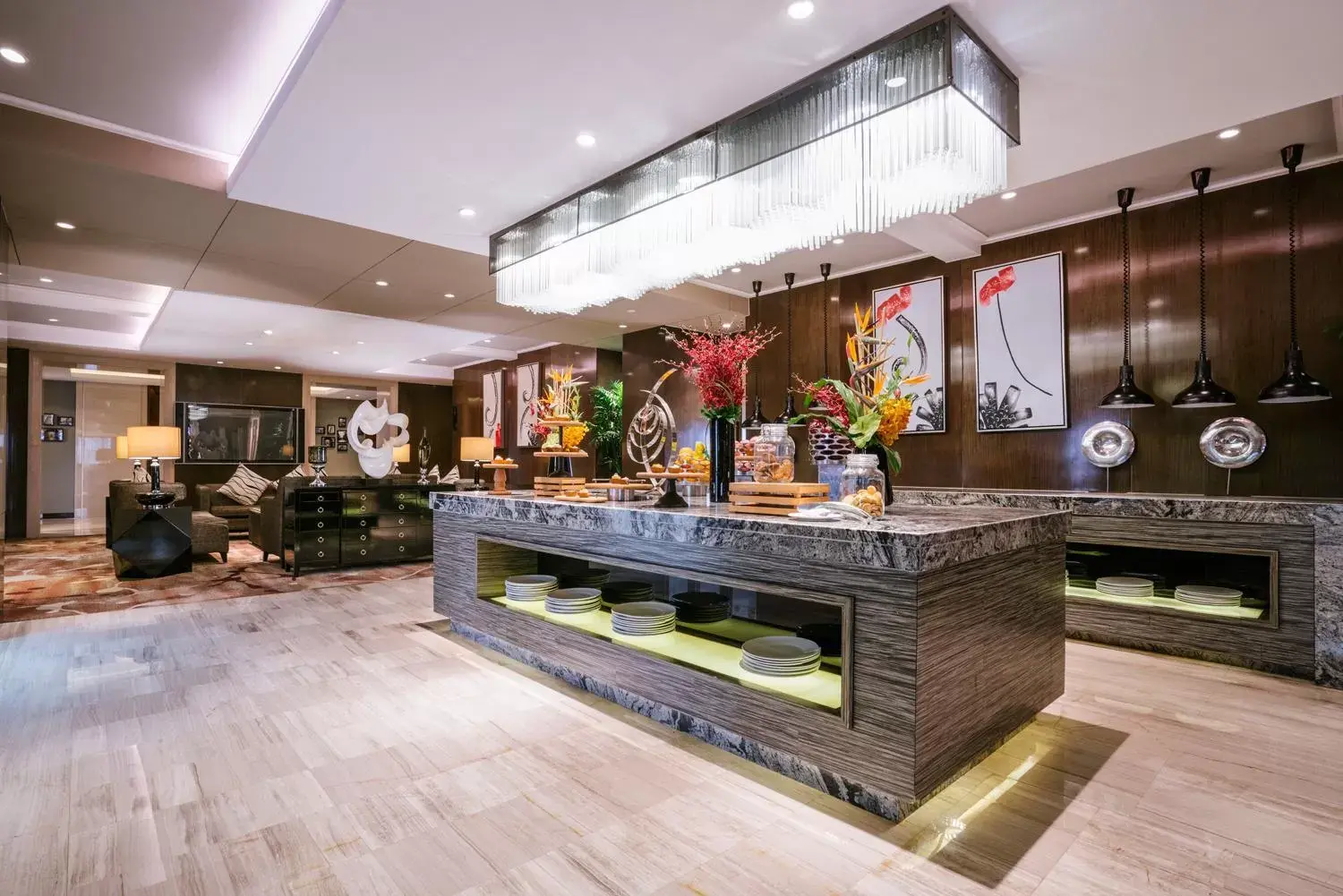 Lounge or bar in Pullman Shanghai Jingan