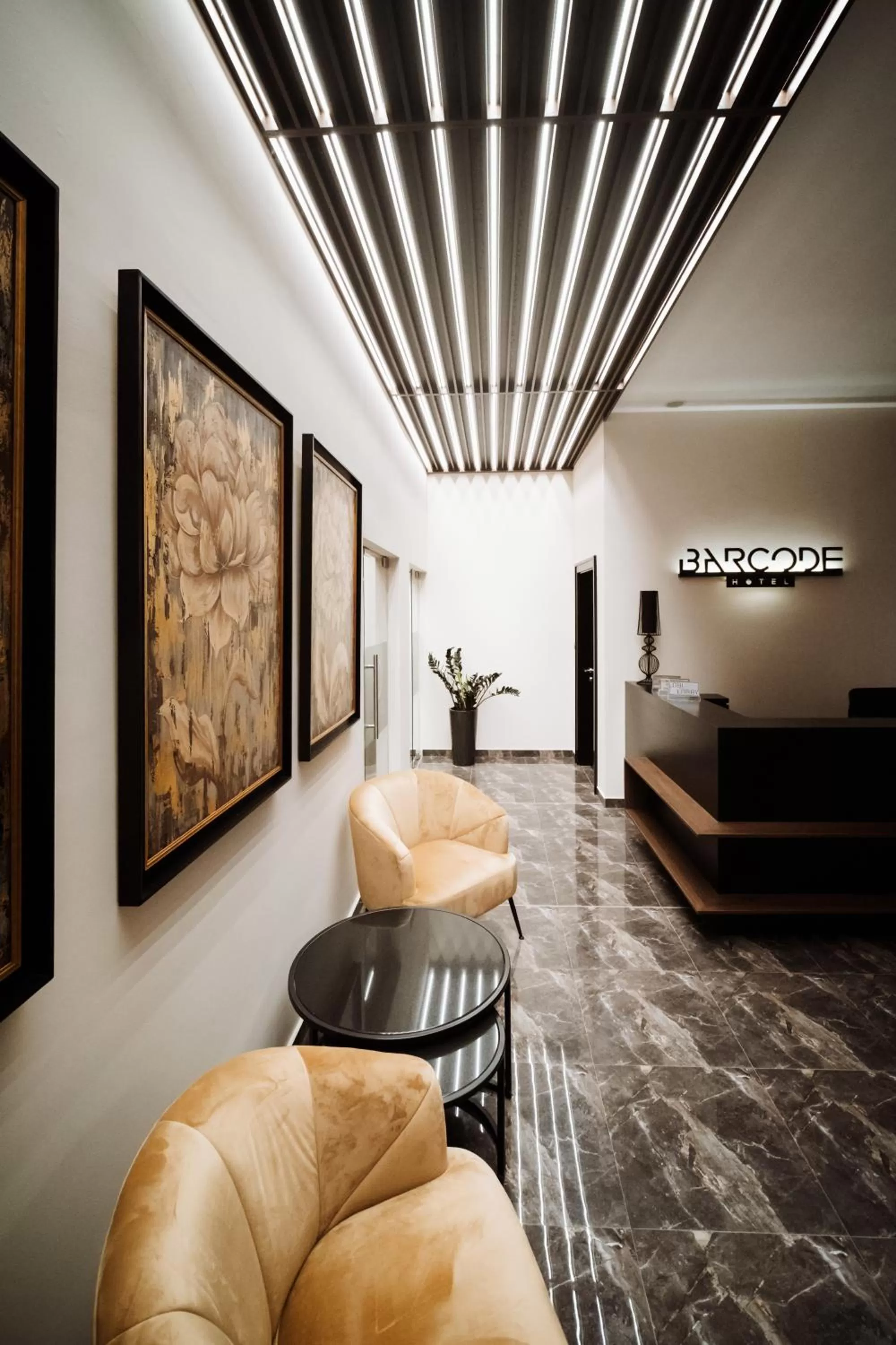 Lobby or reception in Hotel Barcode Wellness & Spa