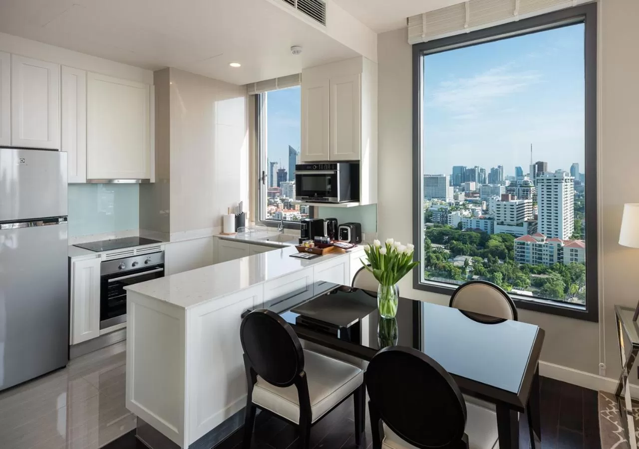 Kitchen or kitchenette in 137 Pillars Residences Bangkok
