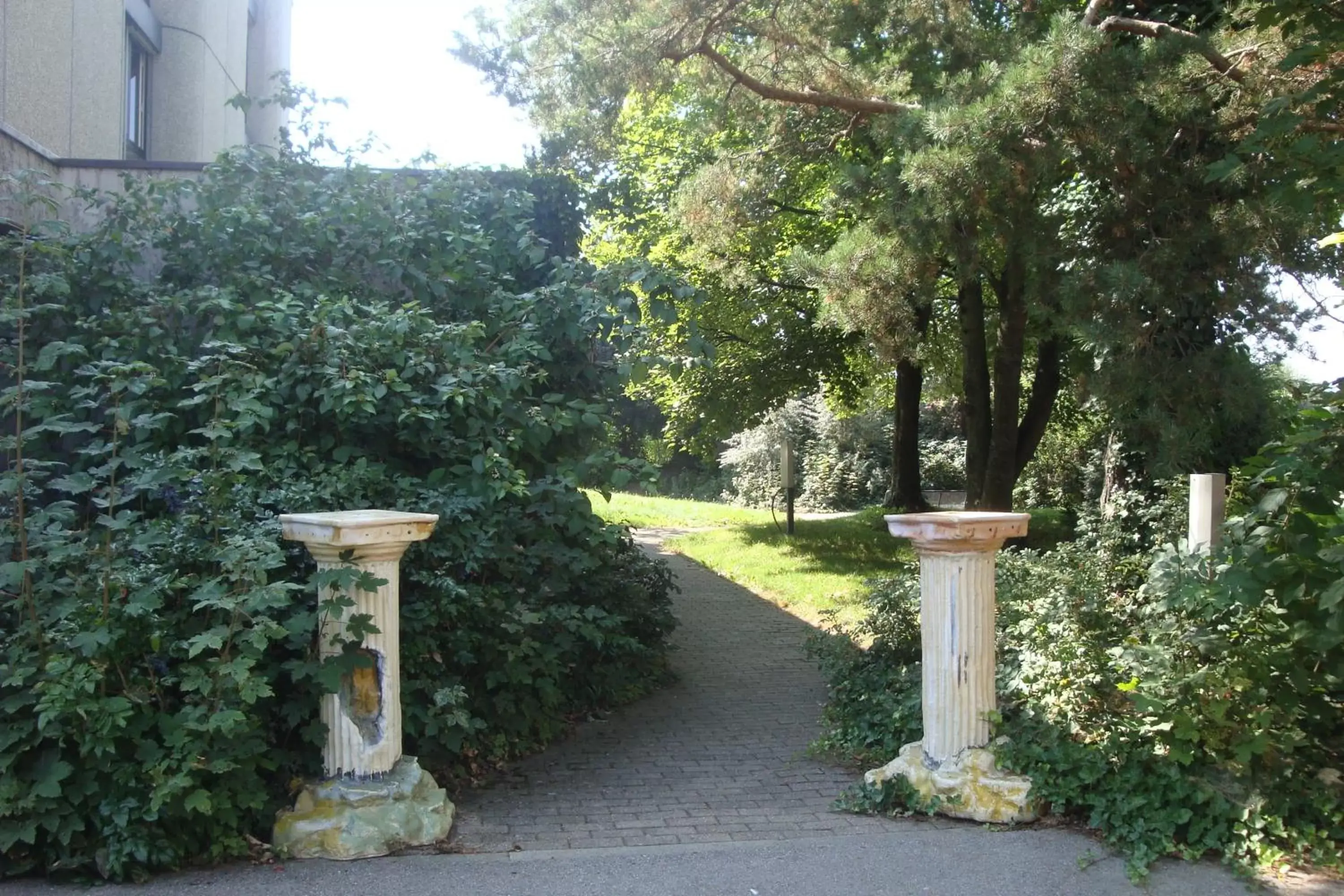 Garden in Hôtel du Grand-Pré