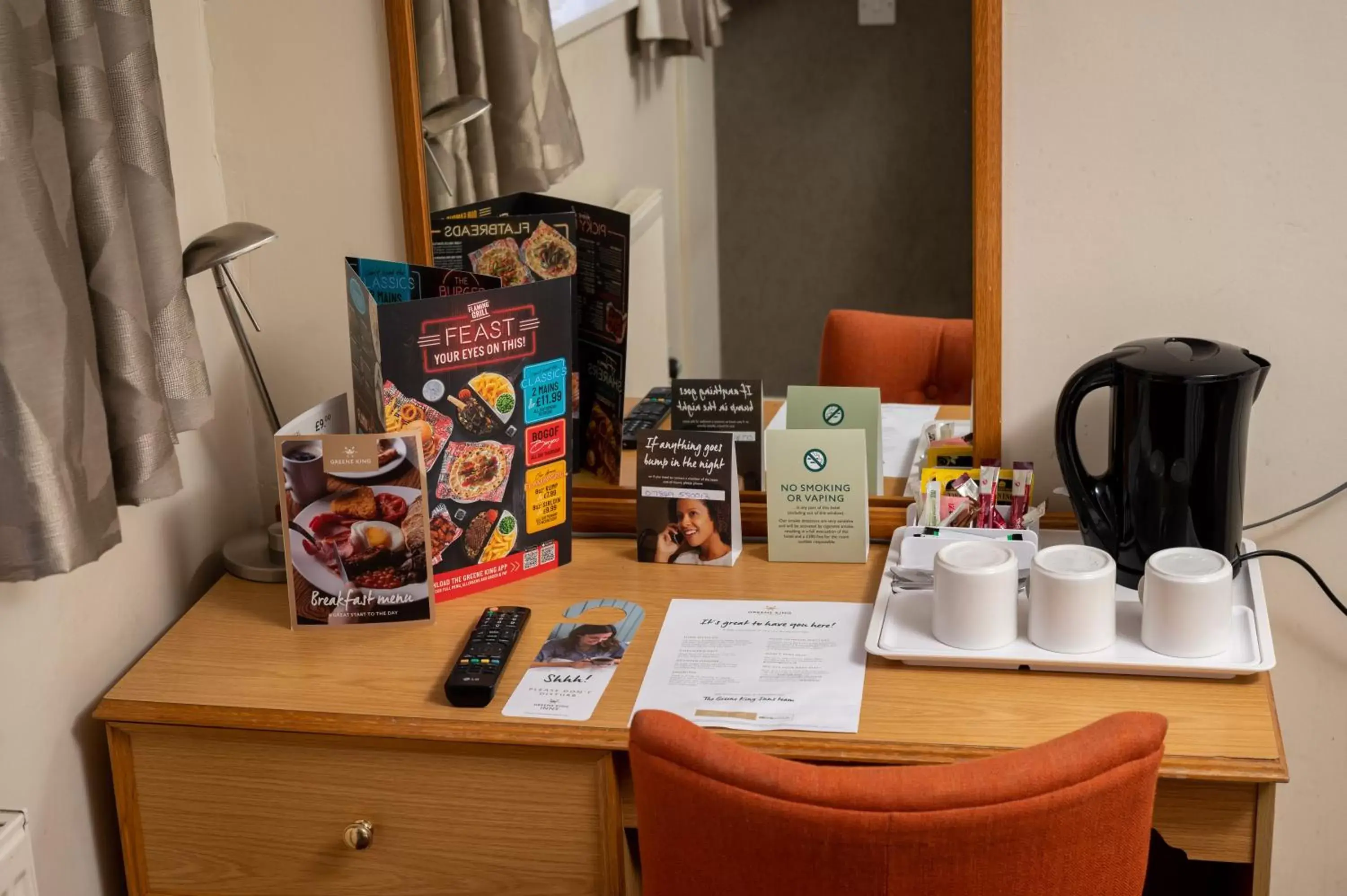 Coffee/Tea Facilities in Old Grey Mare Inn by Greene King Inns