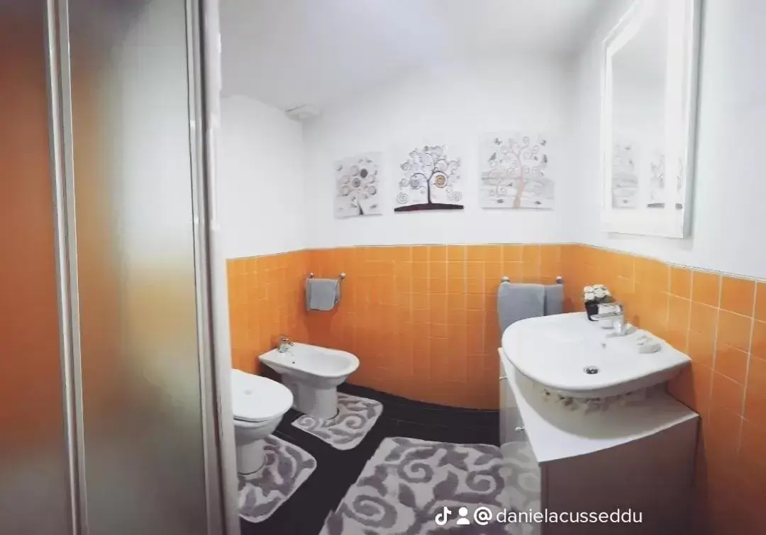 Bathroom in Affittacamere Sa Pardula