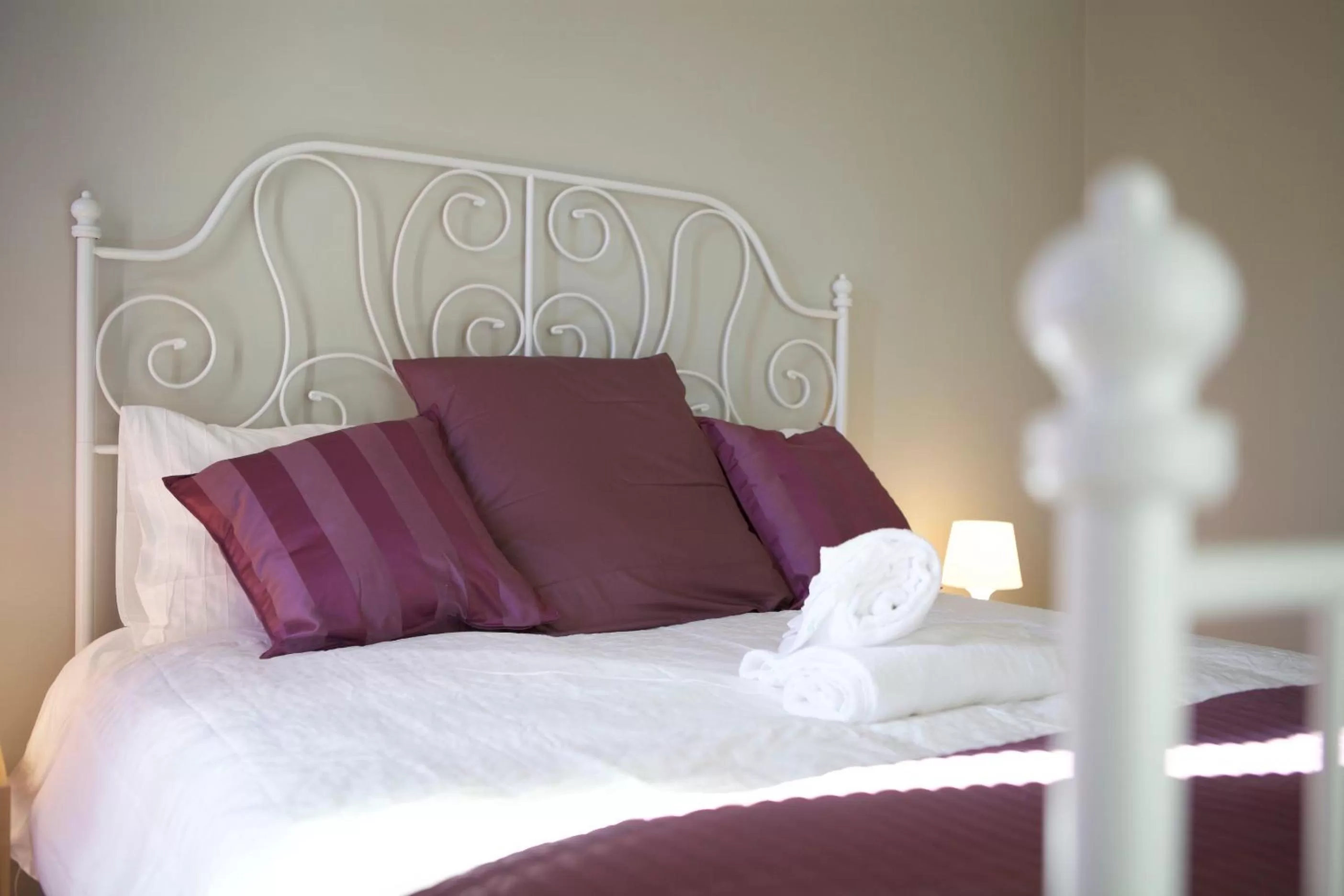 Bed in Un Attimo A Roma B&B