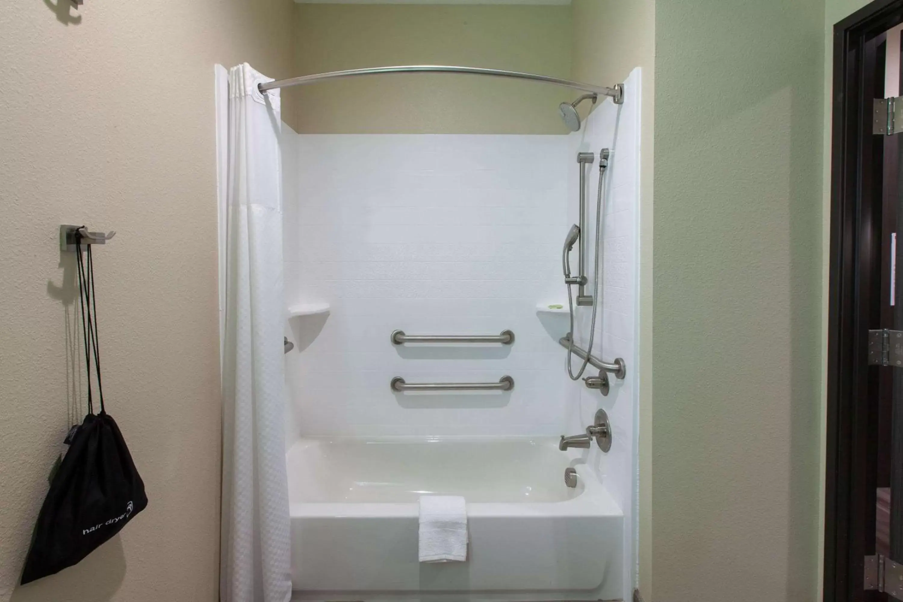 Bathroom in Hawthorn Extended Stay by Wyndham Odessa Bathroom in Hawthorn Extended Stay by Wyndham Odessa