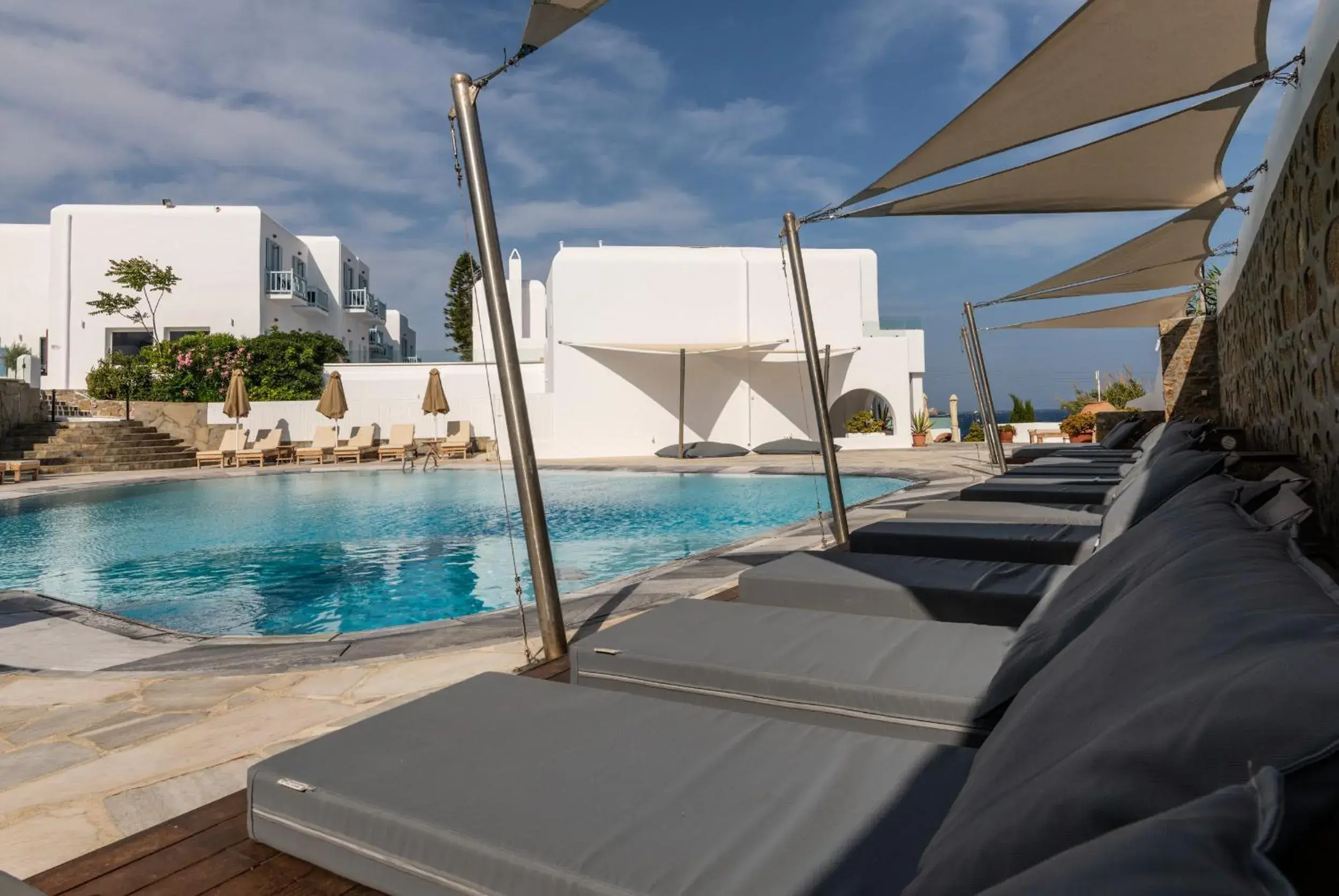 Swimming Pool in Poseidon Hotel Suites