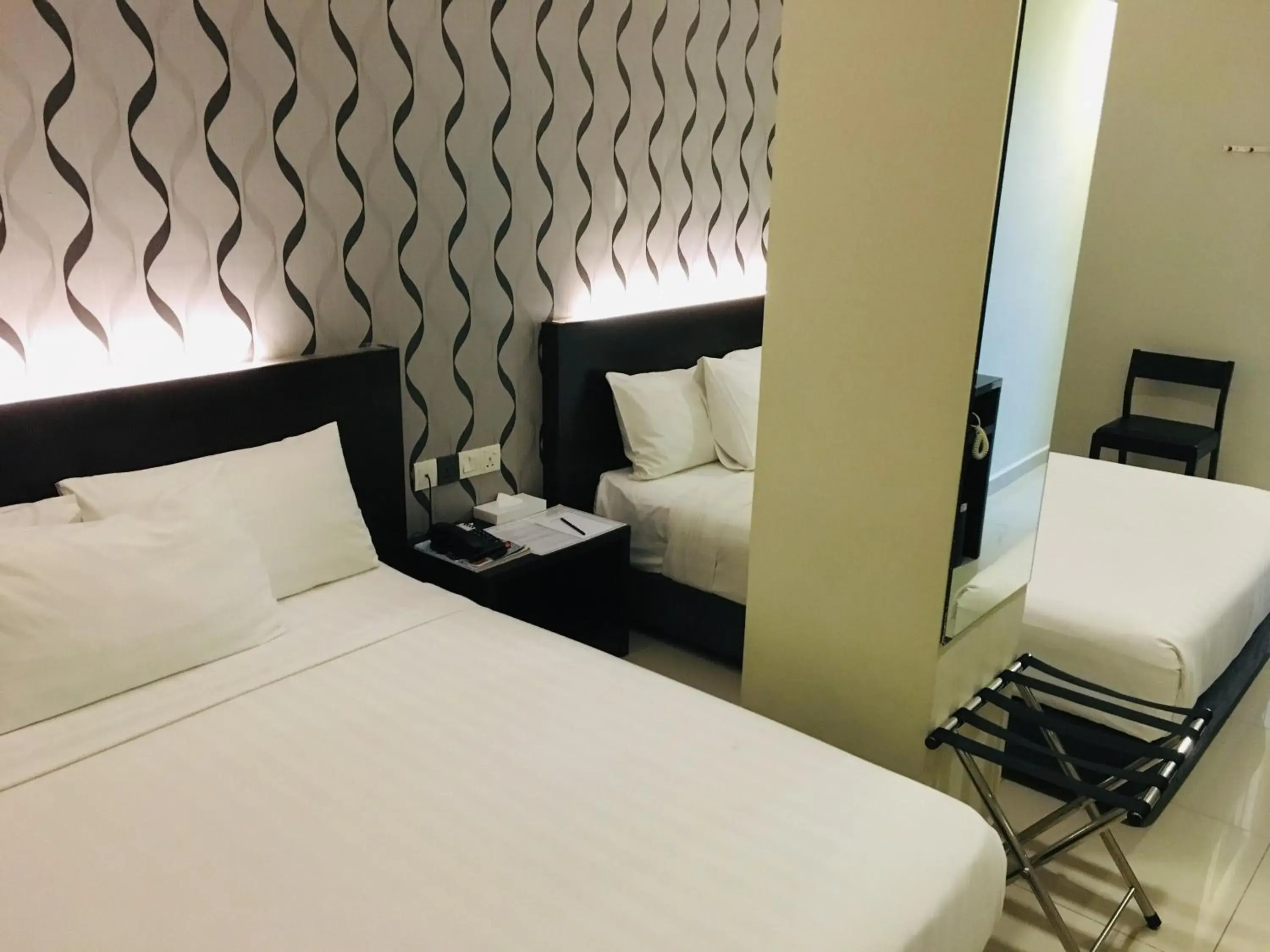 Bed in Izumi Hotel Bukit Bintang Kuala Lumpur