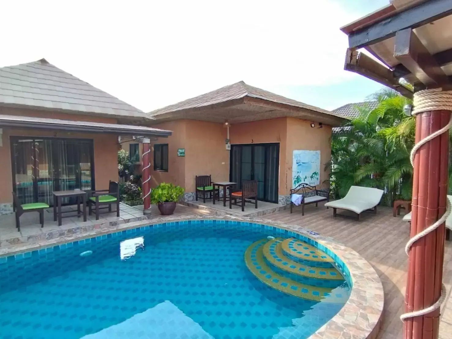 Property building, Swimming Pool in Panisara Pool Villa Resort Huahin
