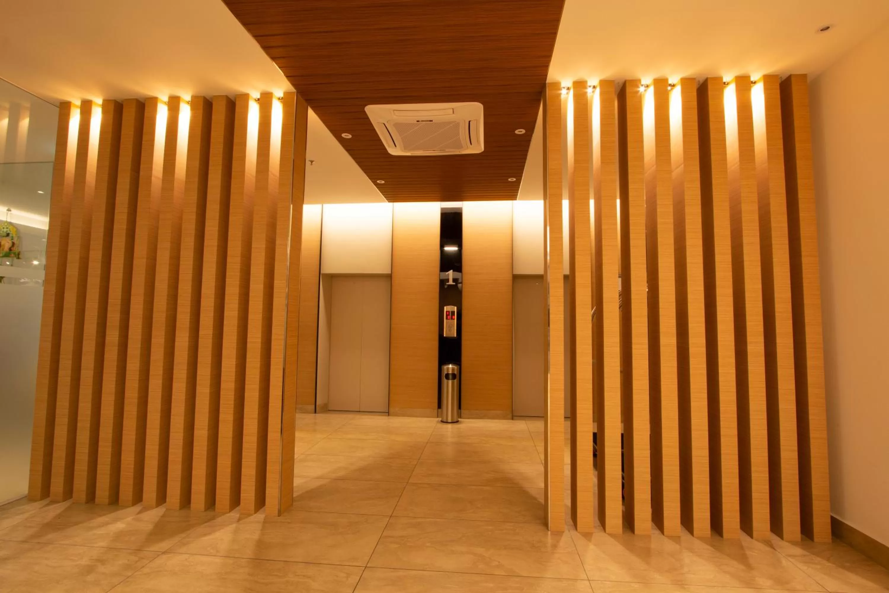 Lobby or reception in AZ Hotel & Serviced Apartments