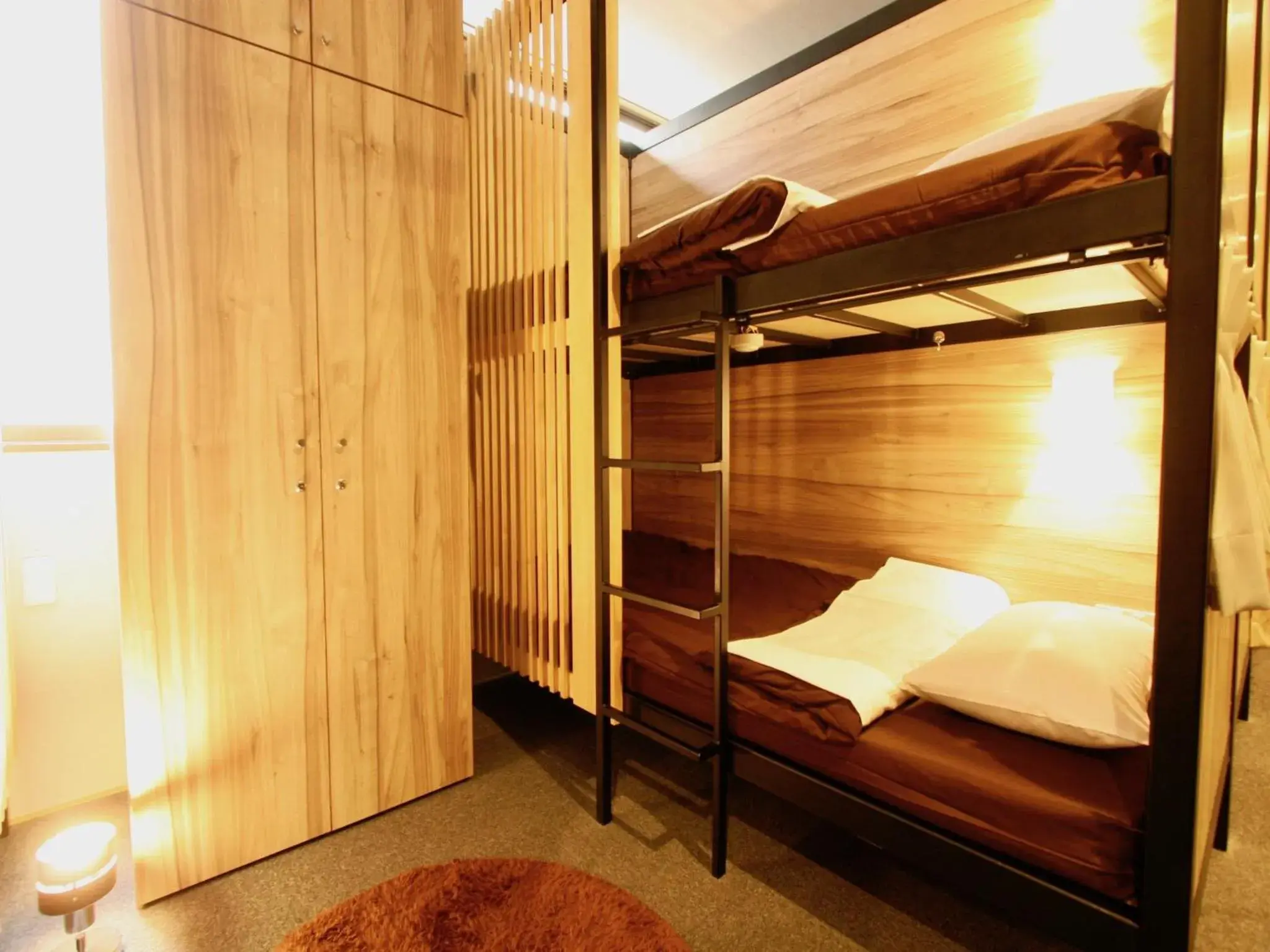 Bedroom, Bunk Bed in Namba Guesthouse HIVE