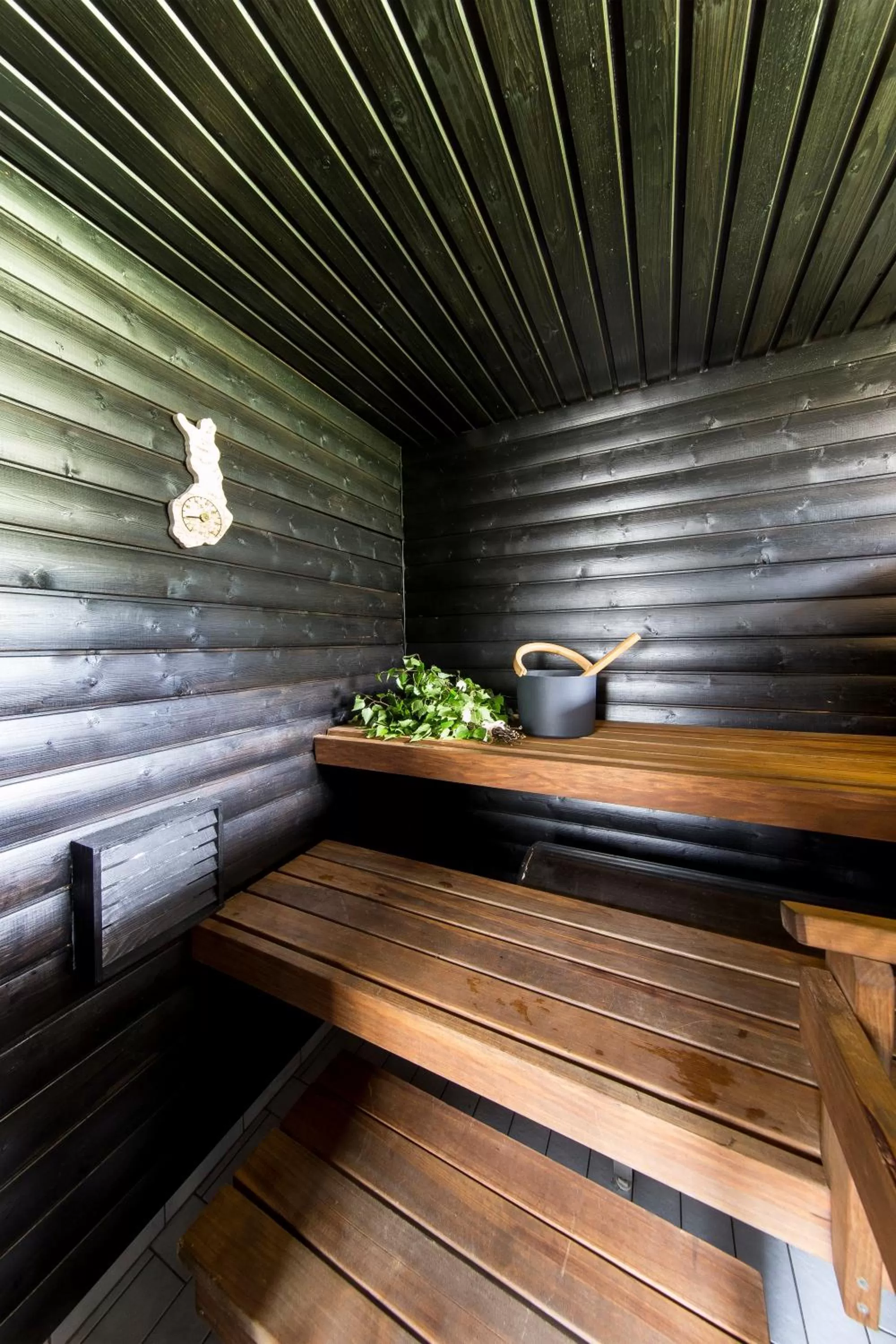 Sauna in Santalahti Resort Cottages & Villas
