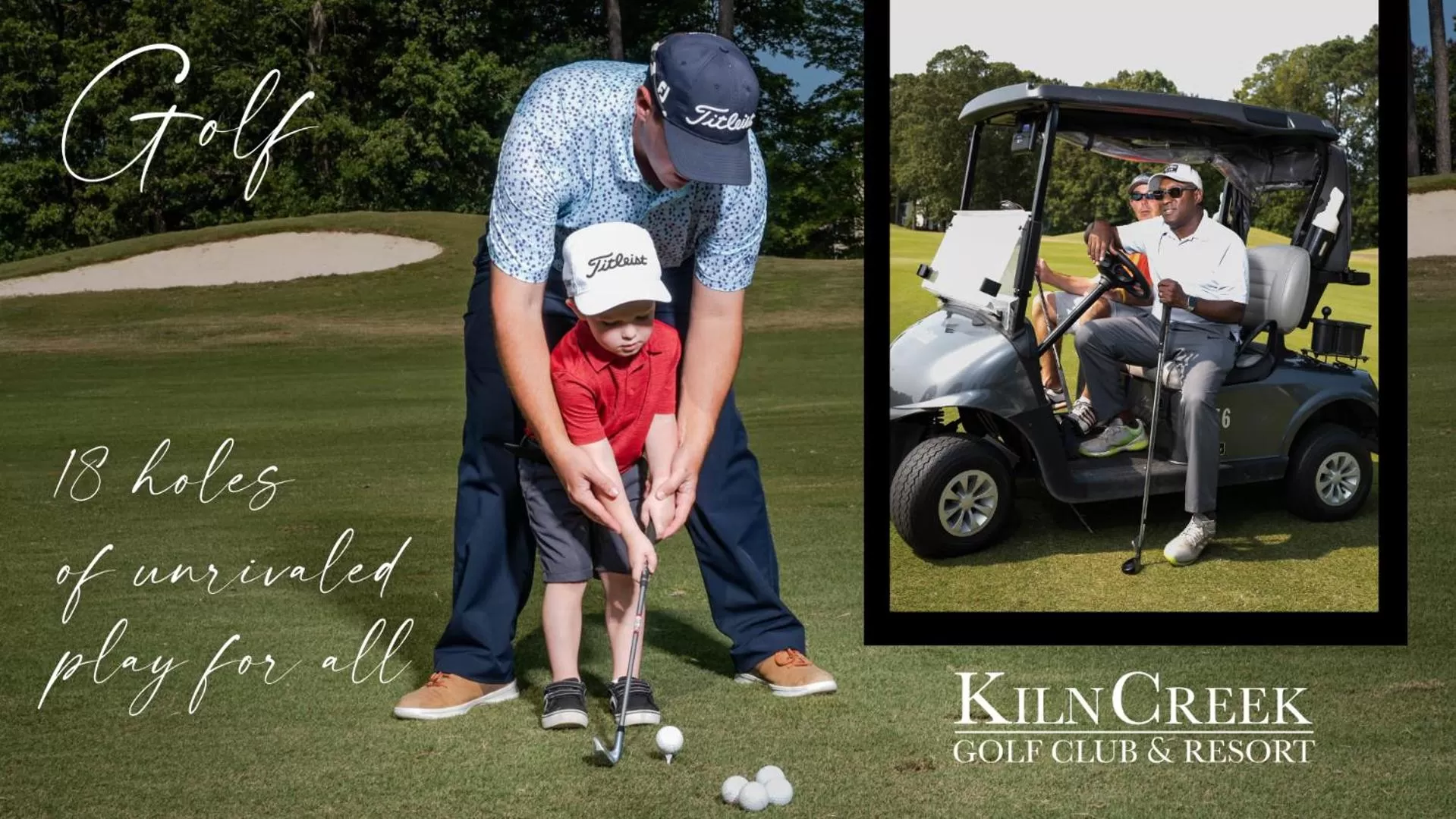 Golfcourse in The Lodge at Kiln Creek Resort