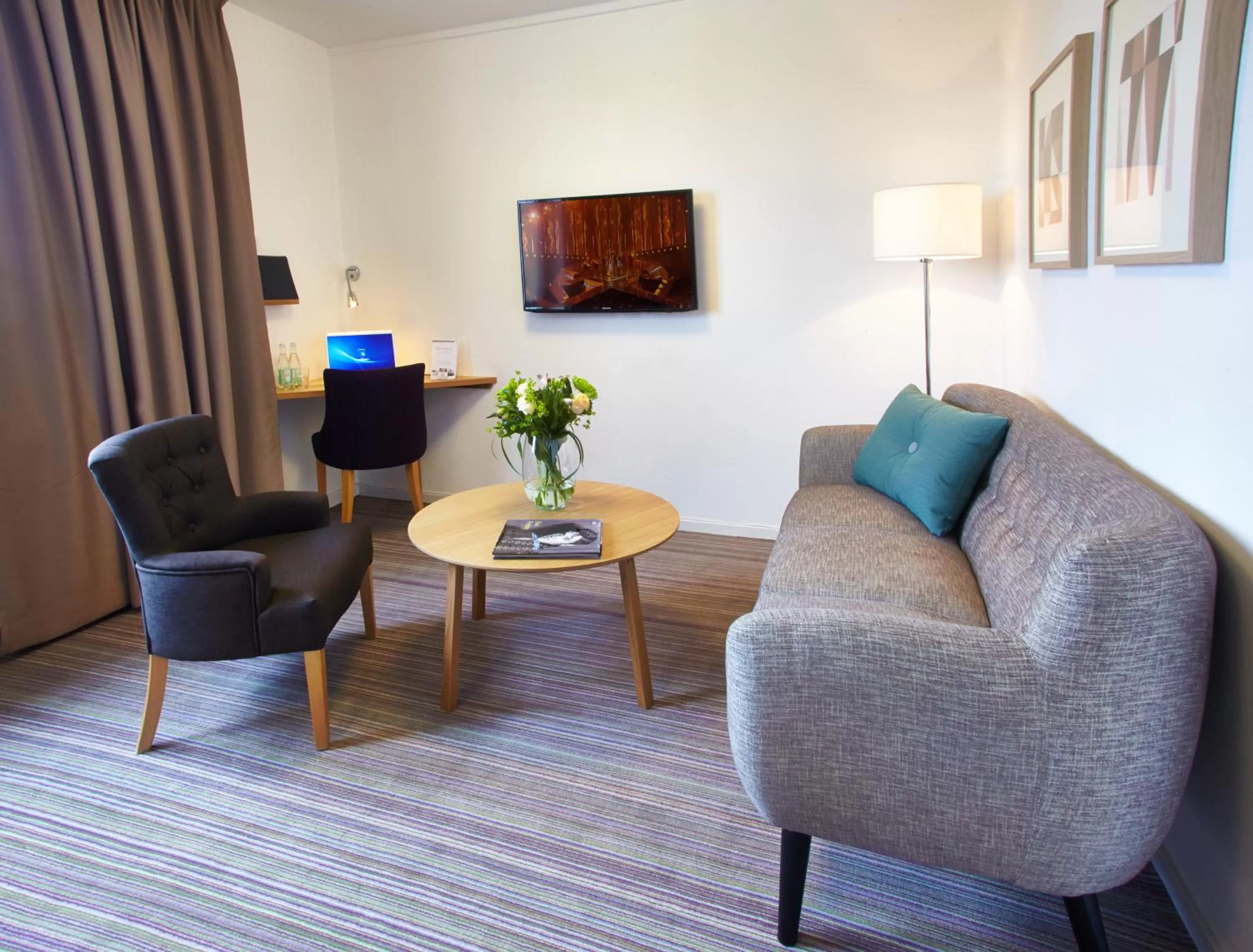 Seating area in Hotell Högland