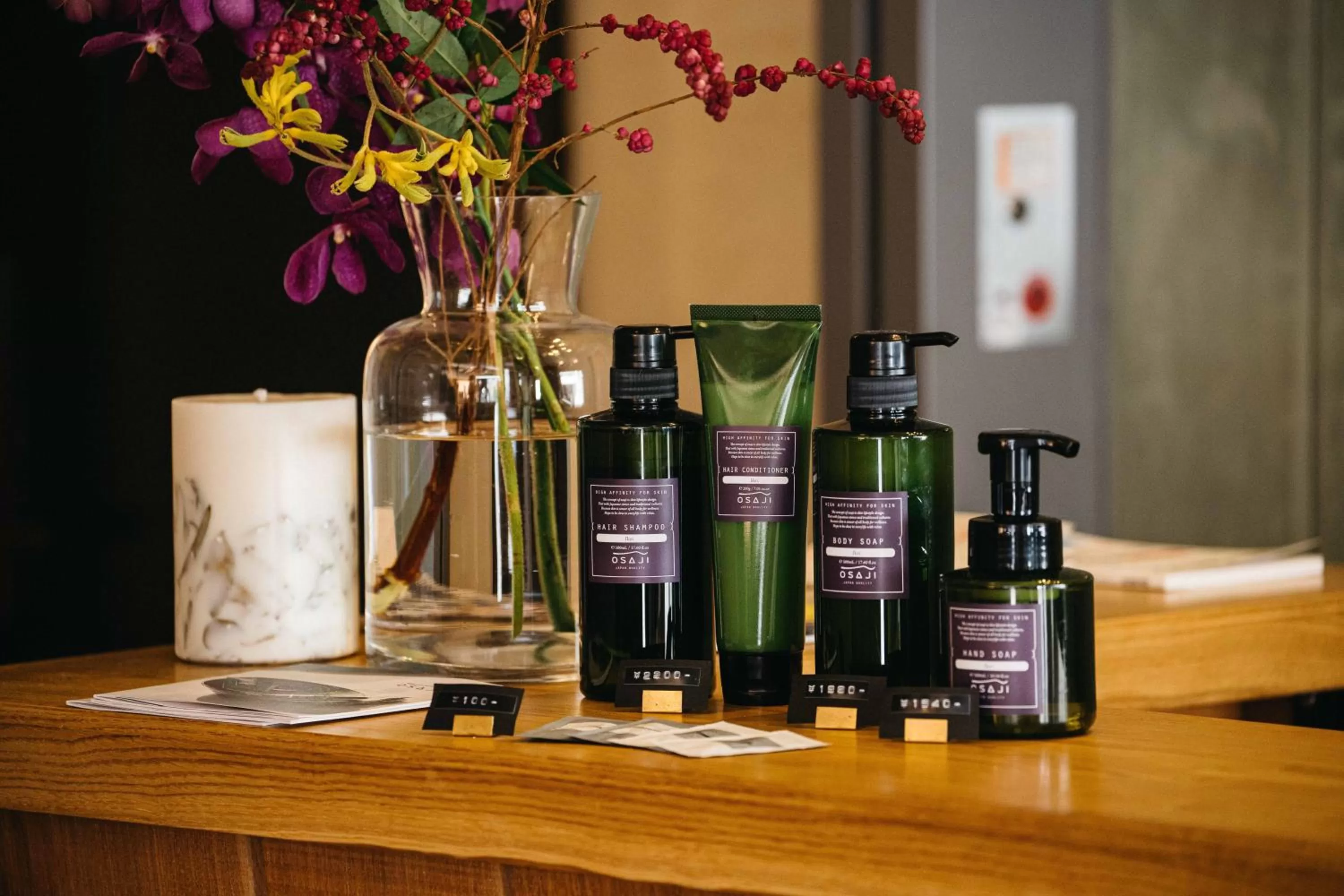 Shower in Hotel Noum OSAKA