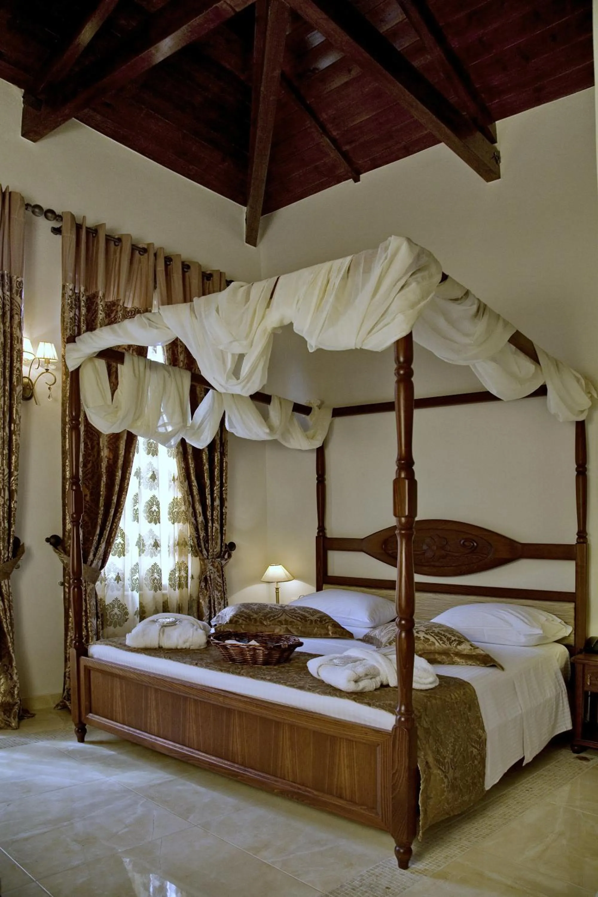 Bed in Antica Dimora Suites