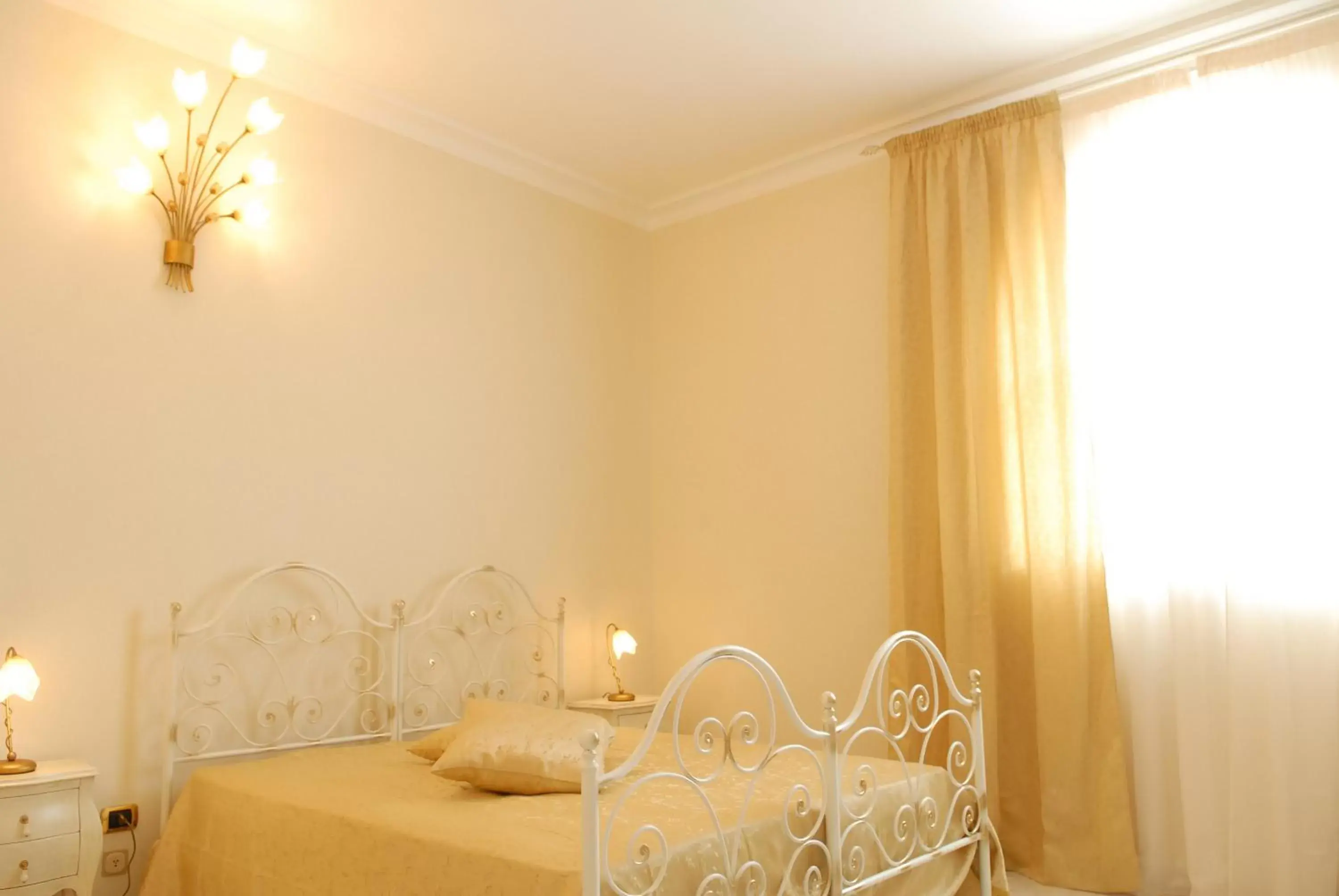 Bed in Villa Caramia
