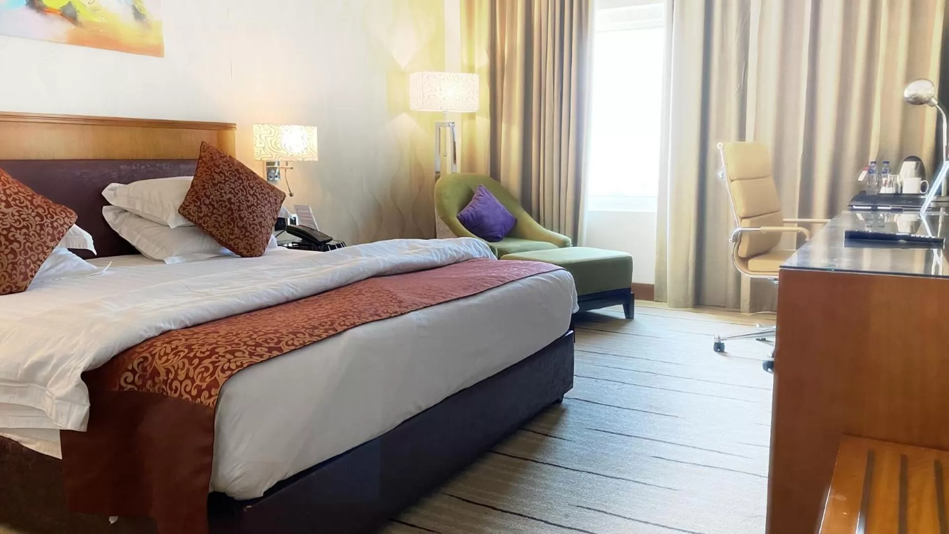 Bed in Velvet Hotel Jeddah