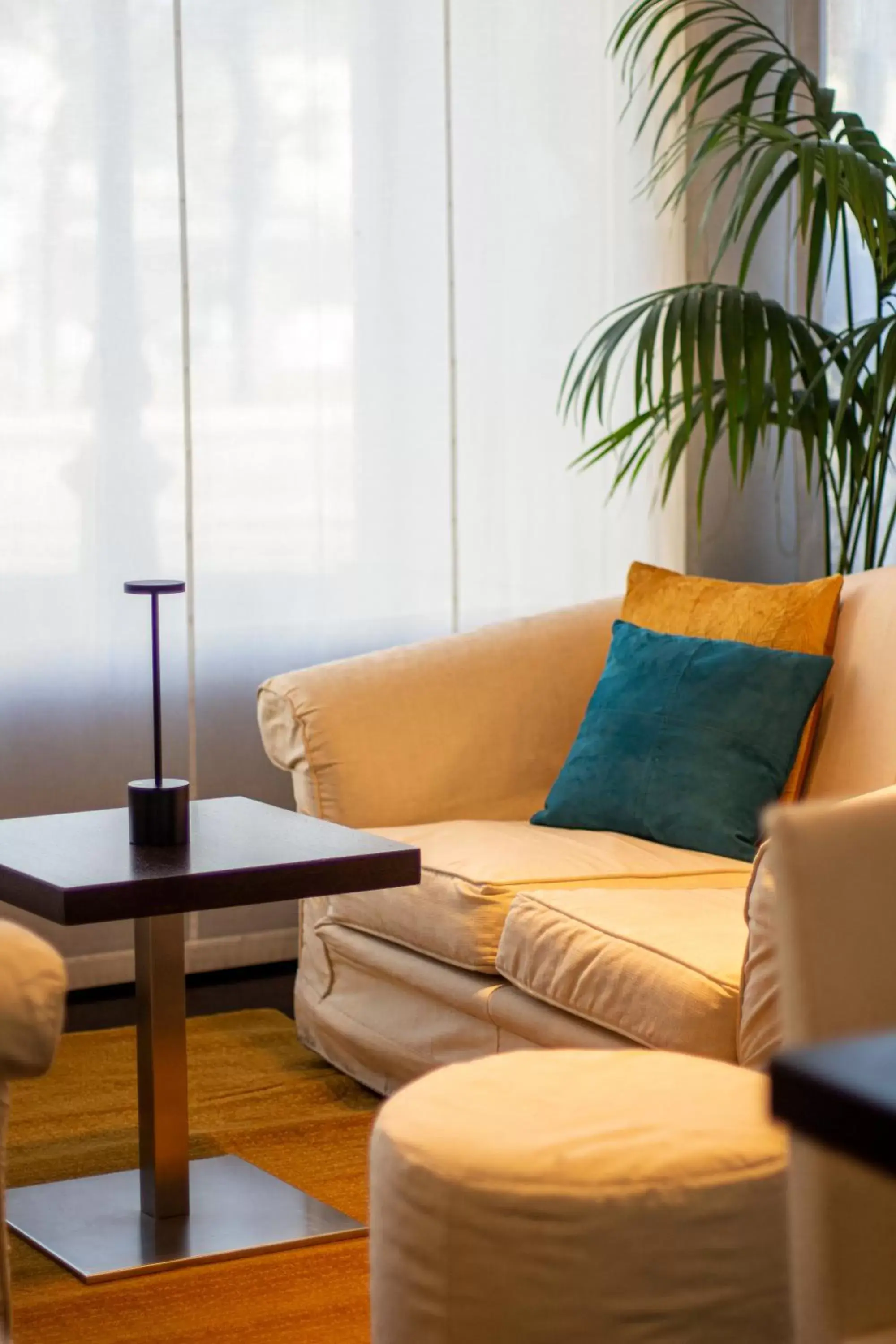 Decorative detail, Seating Area in Hotel Cavour