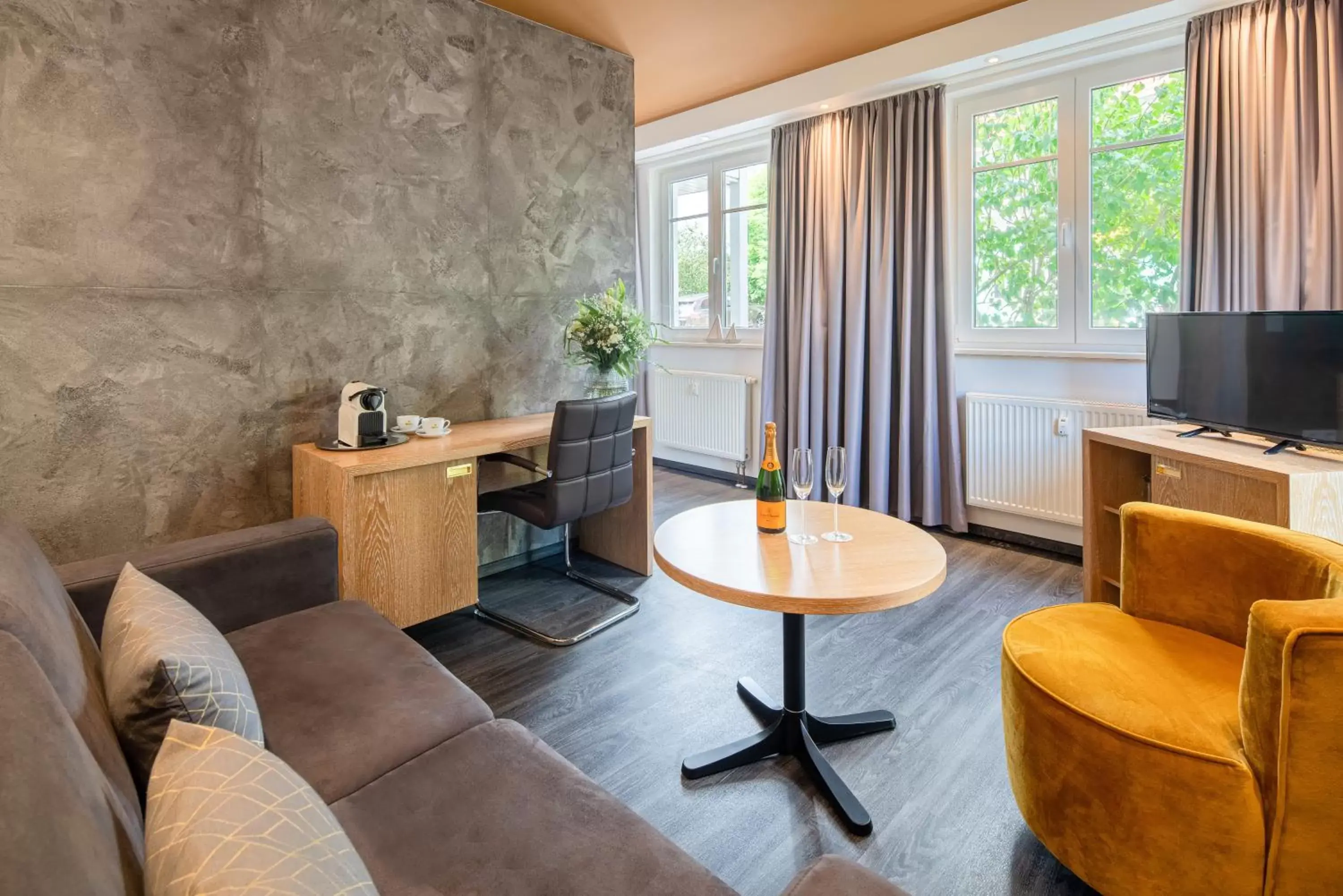 Living room, Seating Area in Hotel Residenz Waldkrone Kühlungsborn