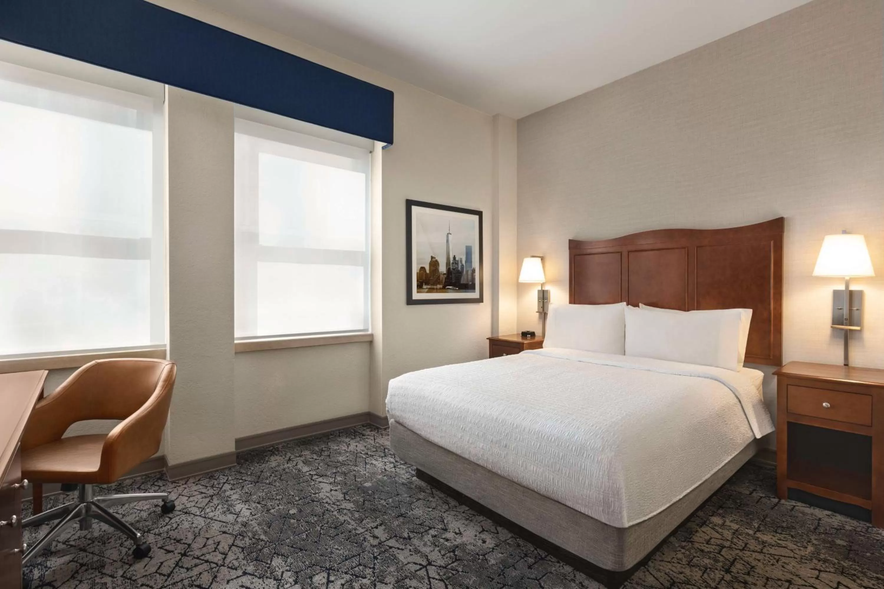 Bedroom, Bed in Hampton Inn Manhattan/Downtown- Financial District