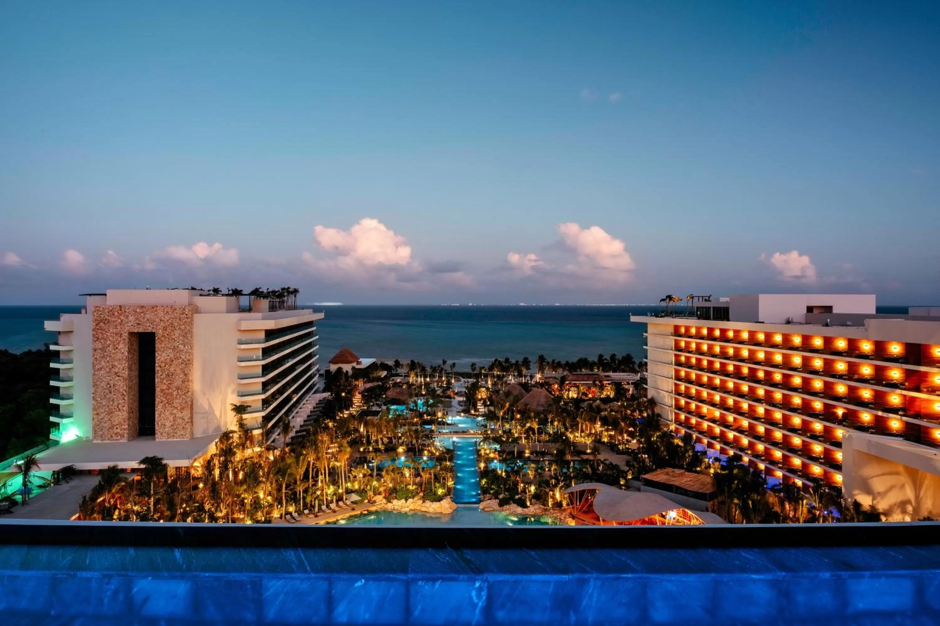 Bird's eye view in Secrets Moxché Playa del Carmen - Adults Only - All Inclusive