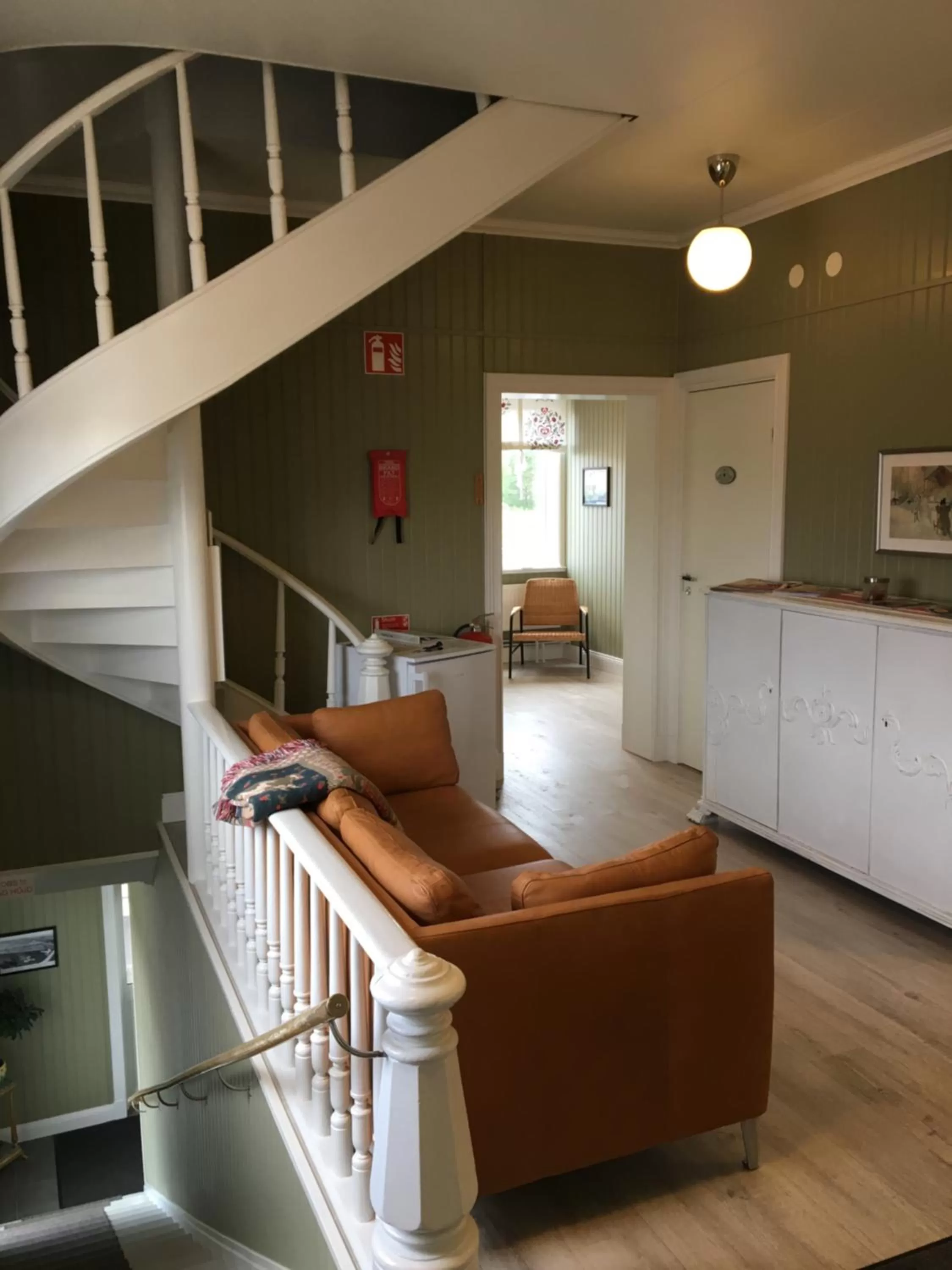 Seating area in Orsa Station Bed and Breakfast