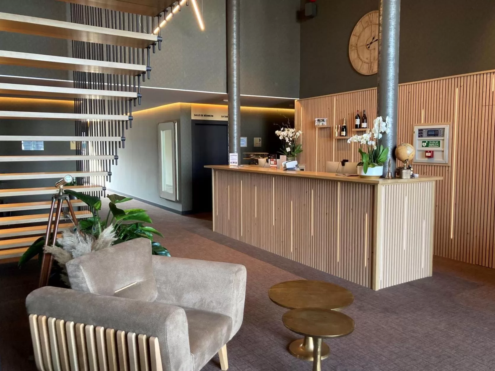 Lobby or reception in Hotel Le 830 Namur