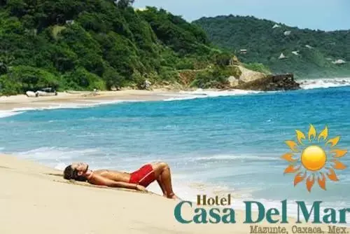 Beach in Hotel Casa del Mar Mazunte