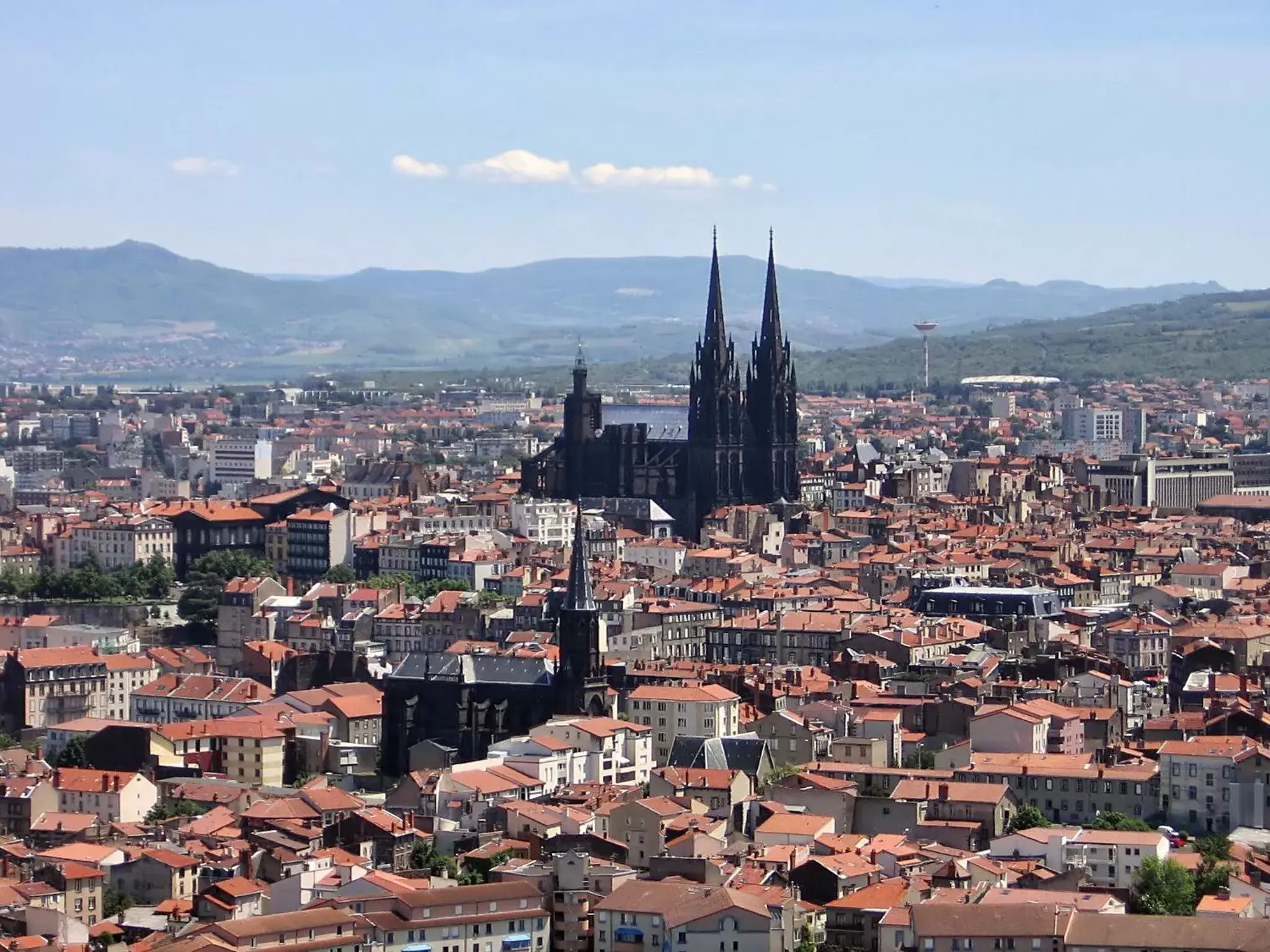 City view in Première Classe Clermont-Ferrand Aubière