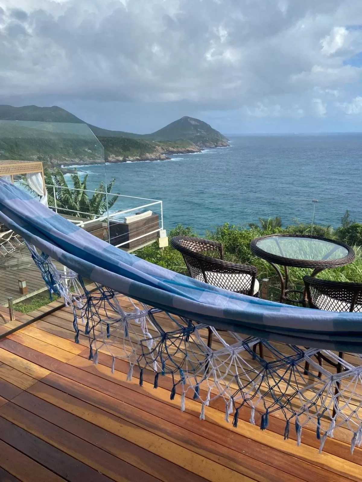 Balcony/Terrace in Pousada e Restaurante Vista Turquesa
