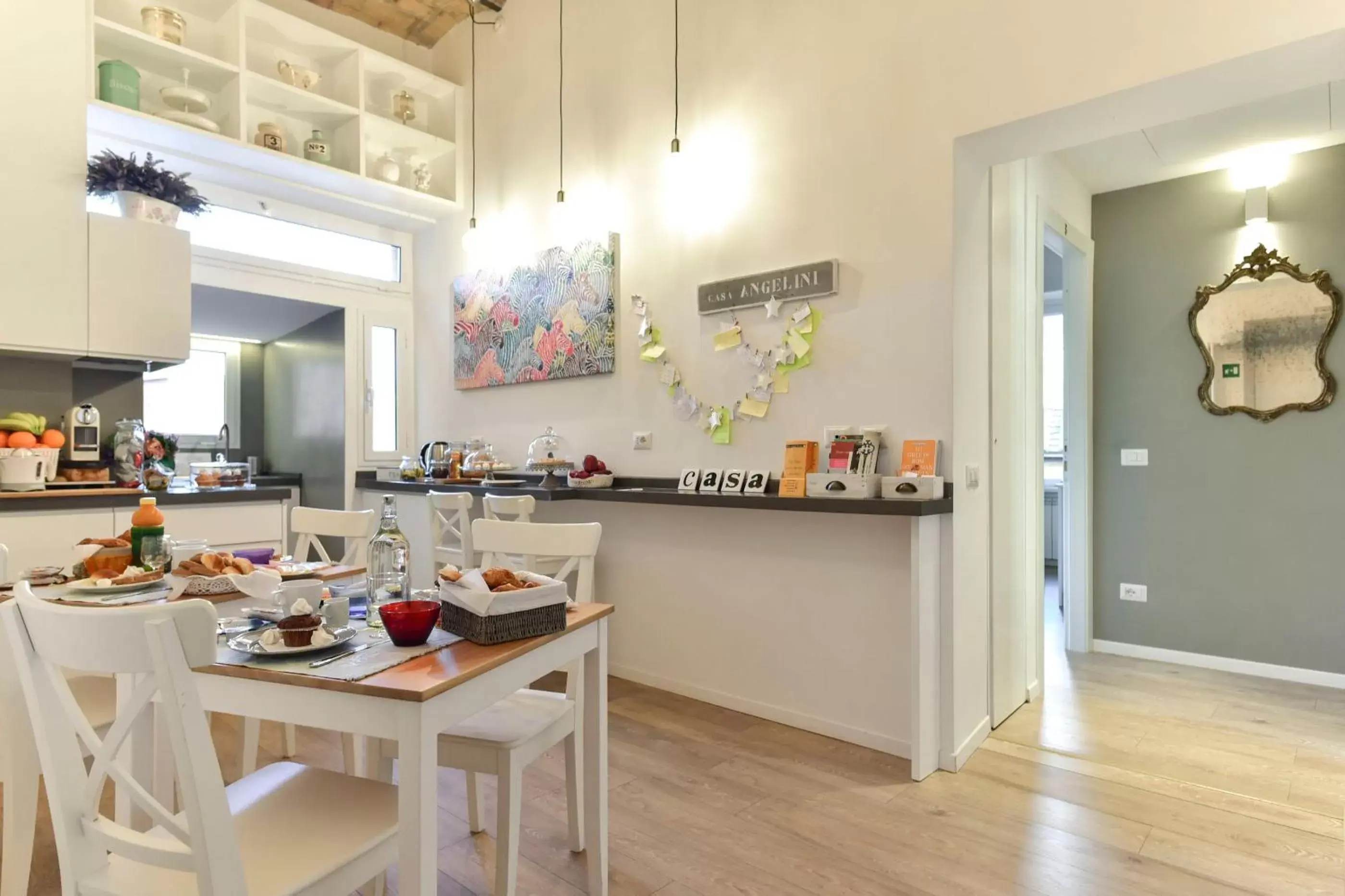 Communal kitchen, Restaurant/Places to Eat in B&B Casa Angelini