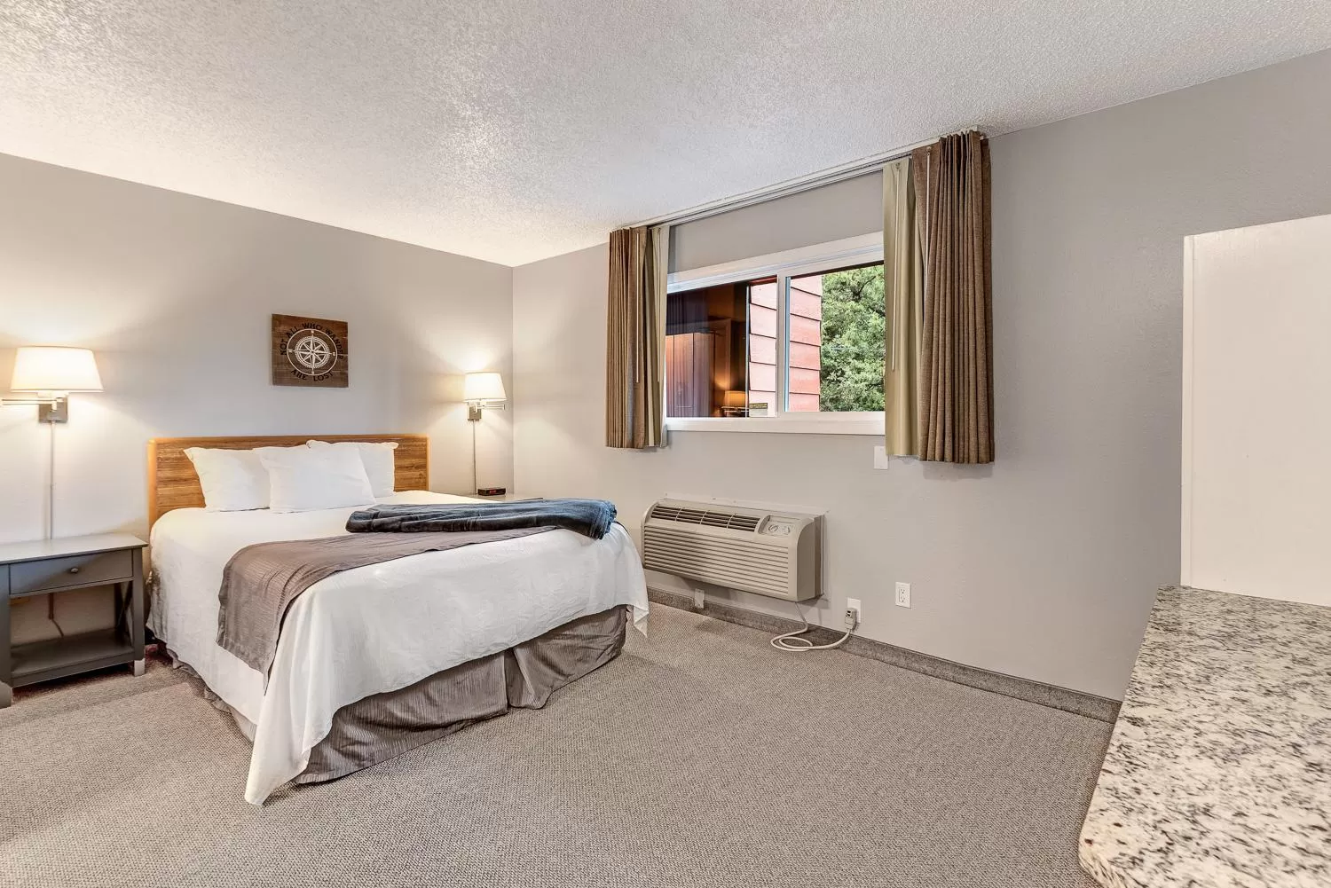 Bed in Bend Riverside Condos