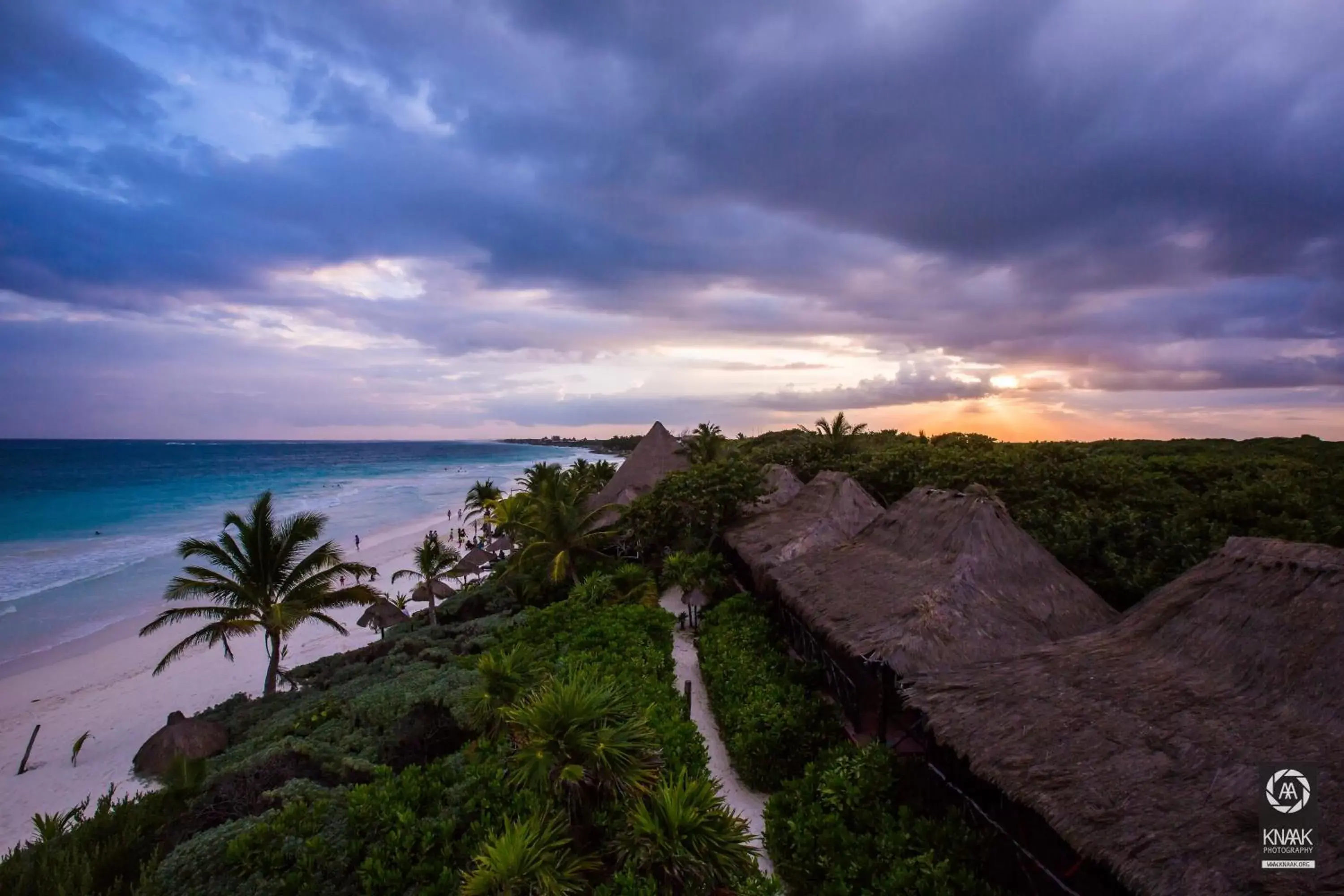 Bird's eye view in Hotel Poc Na Tulum