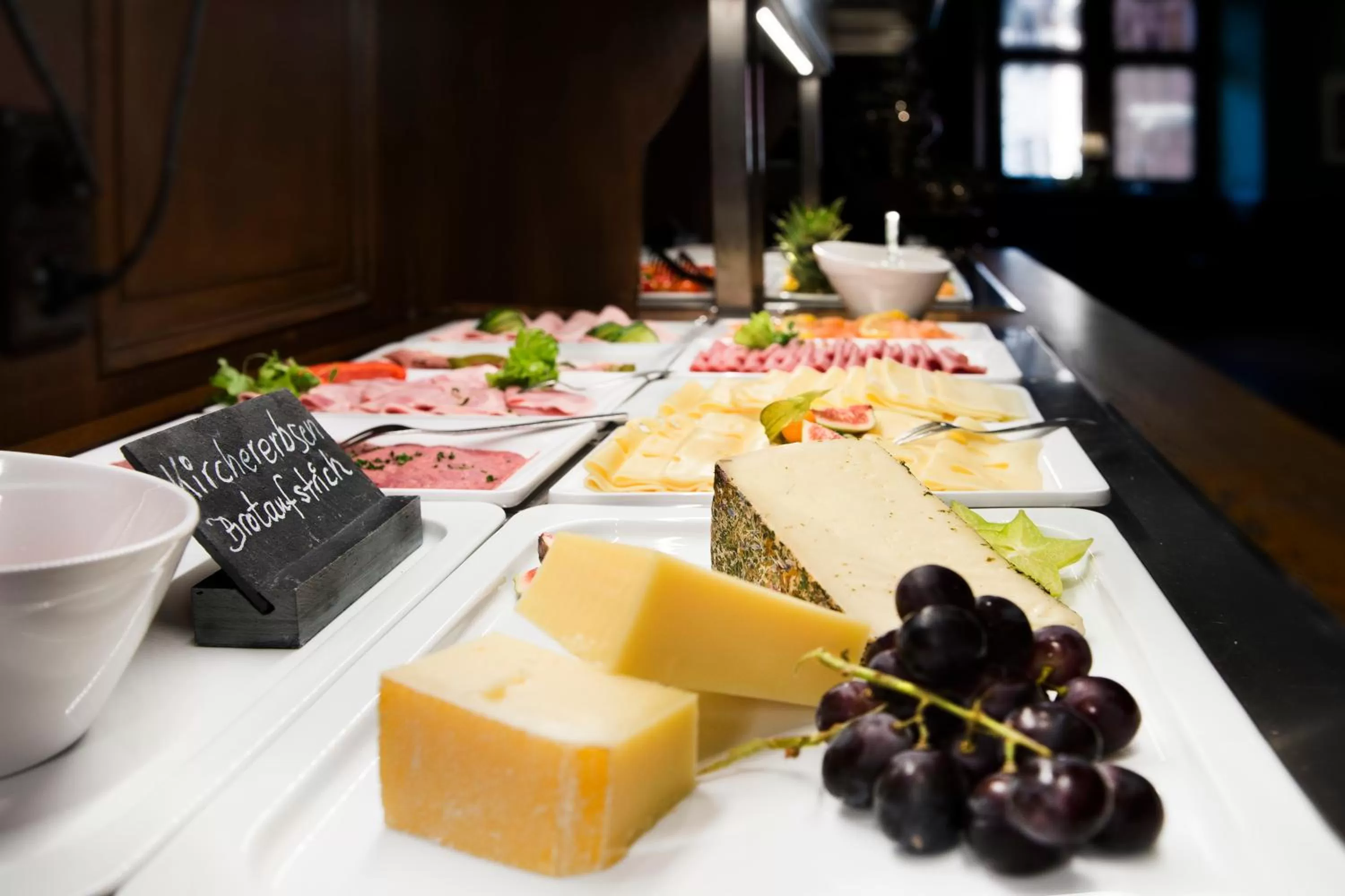 Buffet breakfast in Romantik Hotel Barbarossa