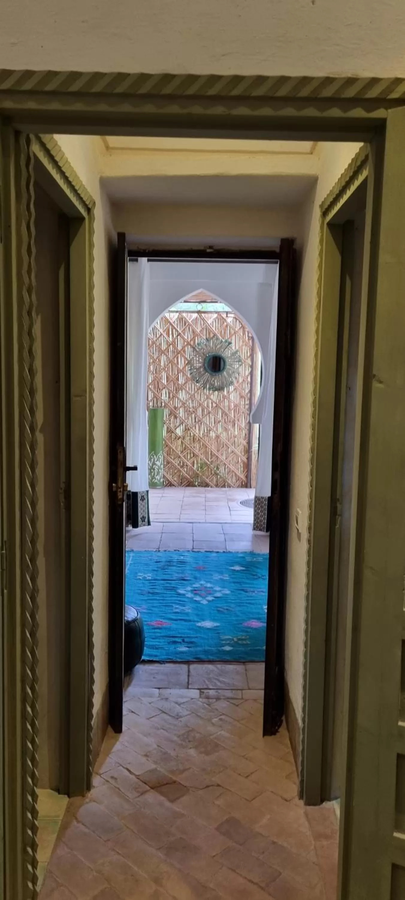 Bed in Les Trois Paons