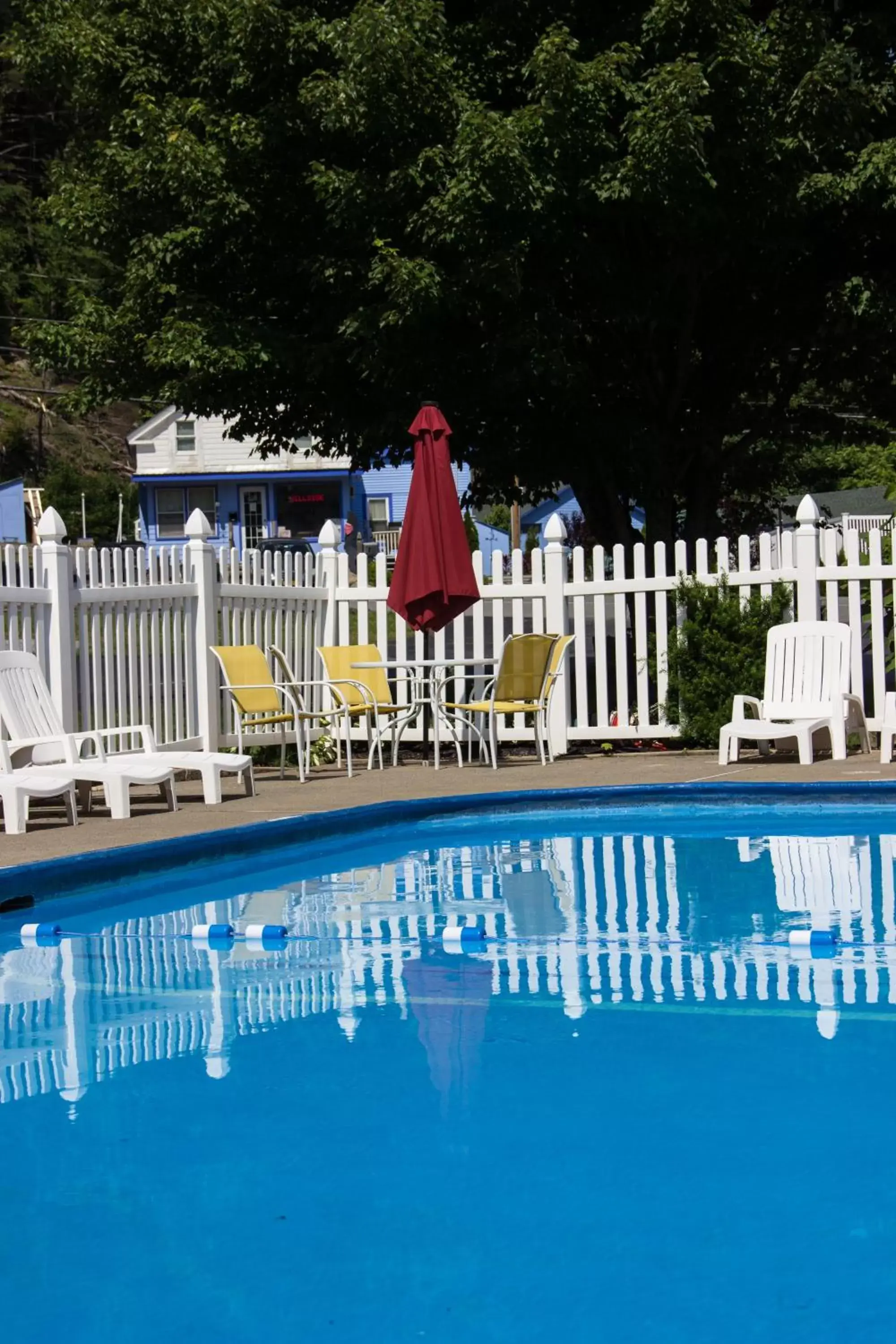 Swimming Pool in Fran Cove Motel