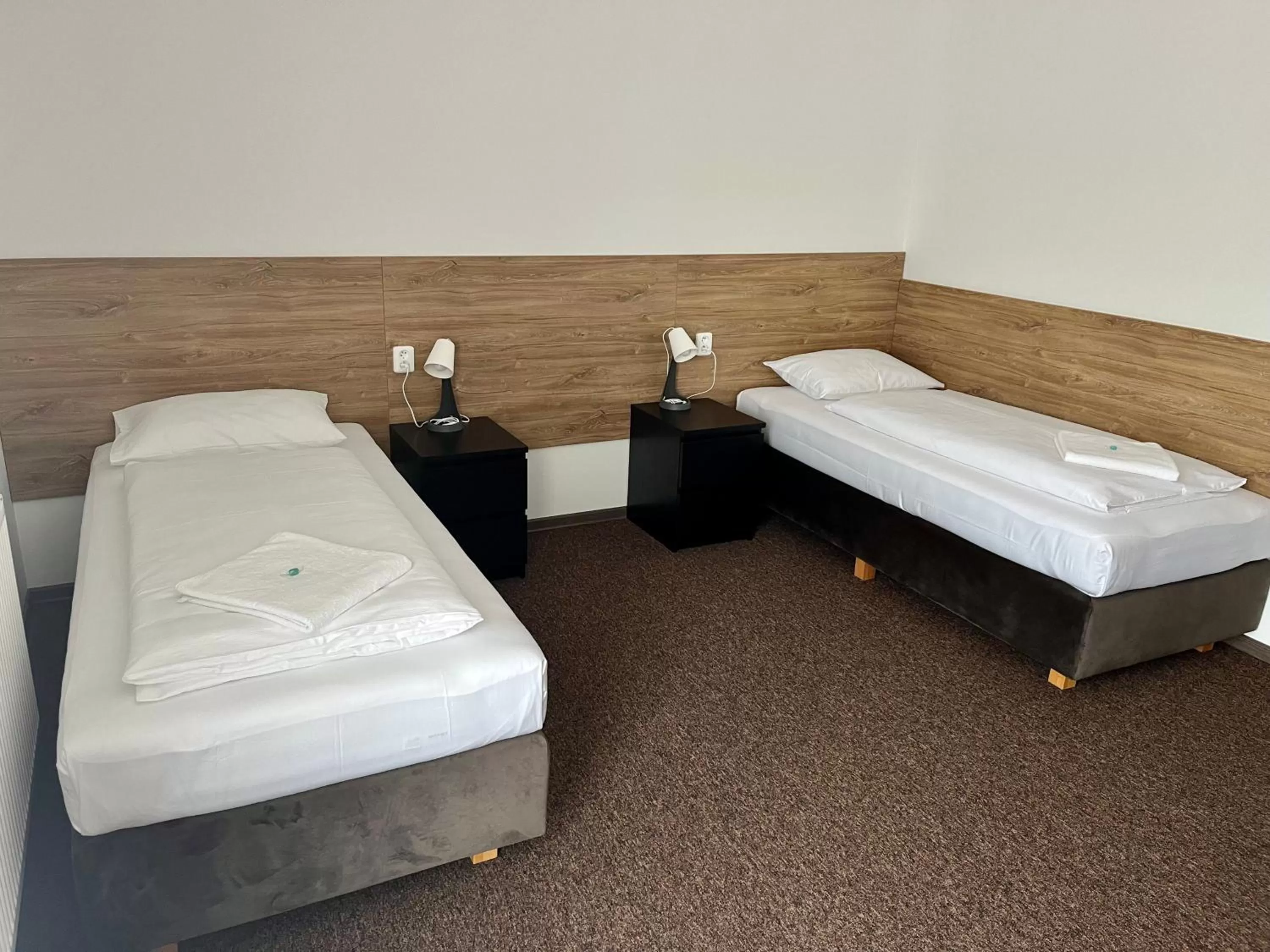 Bed in Hotel Sport Mlada Boleslav