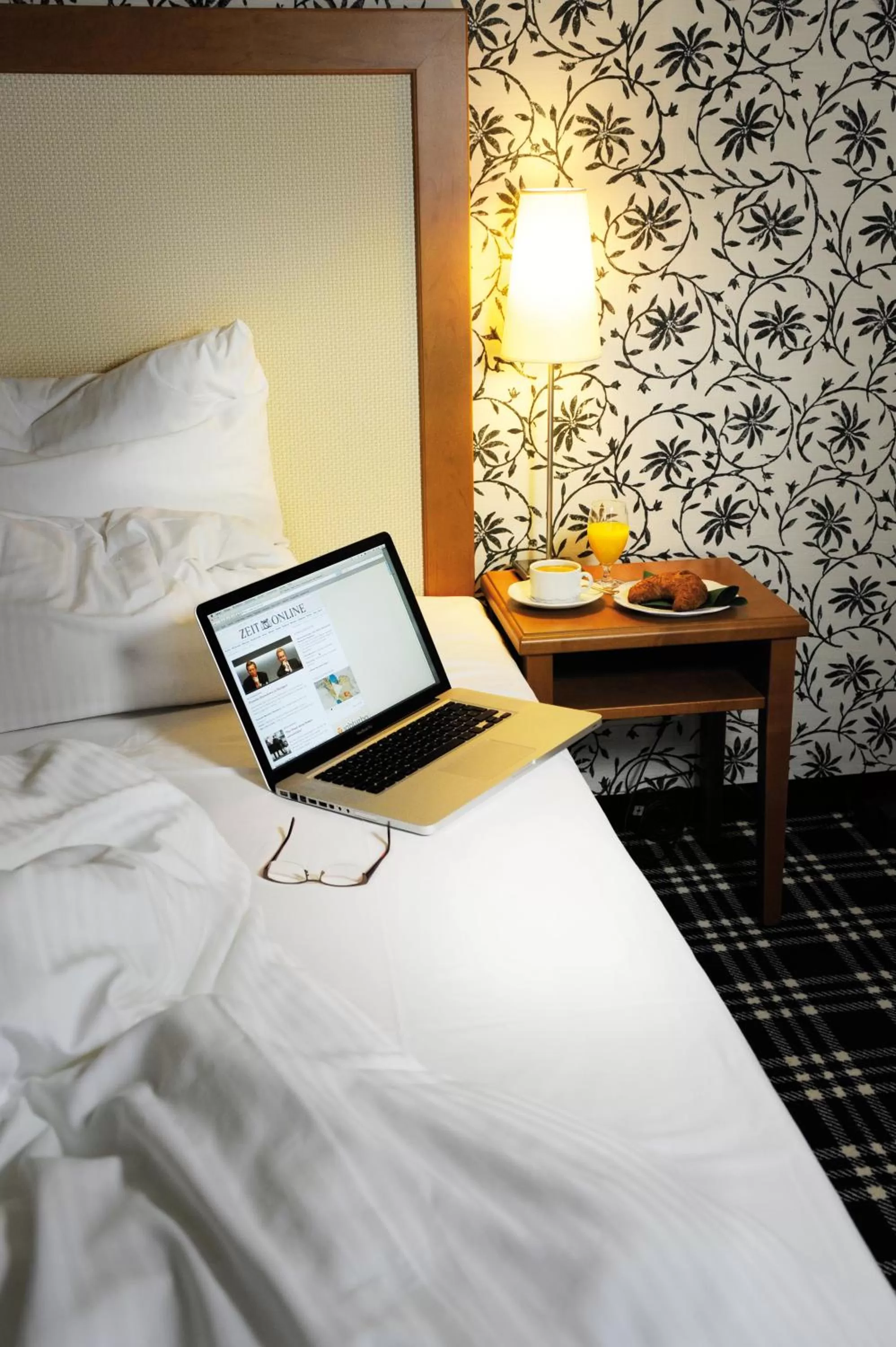 Bed in Wellings Romantik Hotel zur Linde