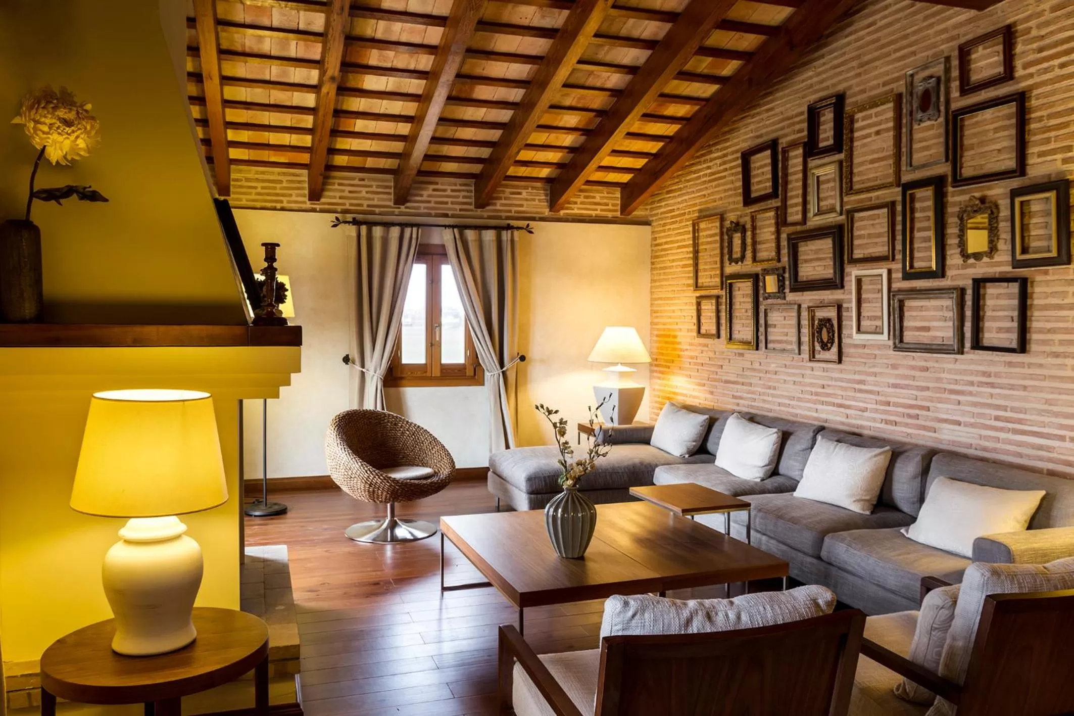 Living room in La Mozaira