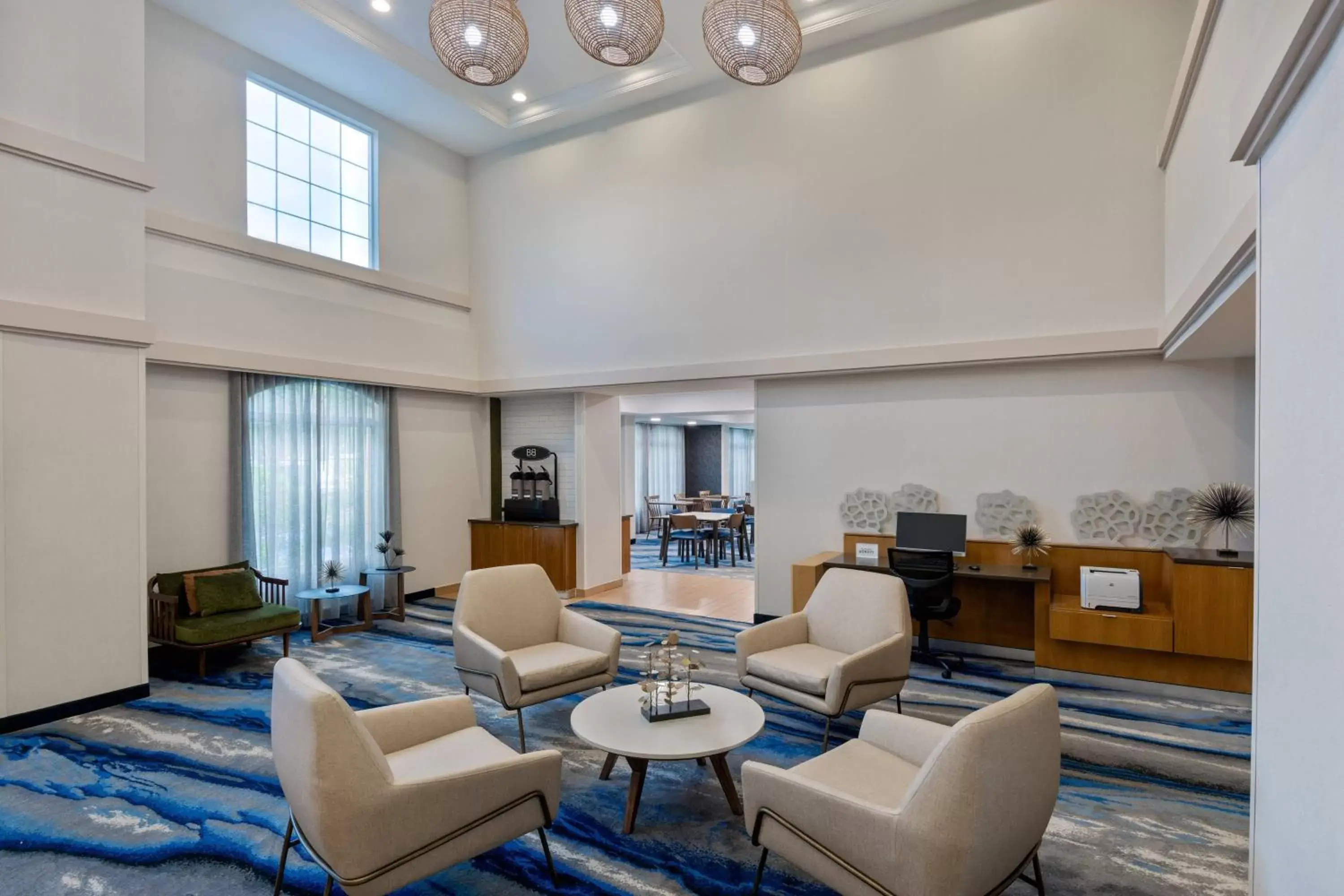 Lobby or reception, Seating Area in Fairfield Inn and Suites by Marriott Clearwater