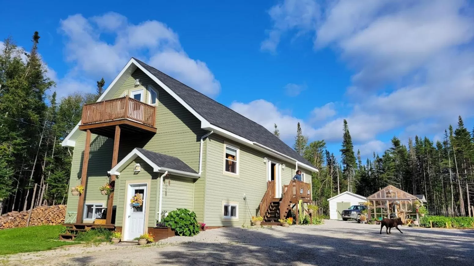 Property Building in Upper Humber Settlement a FarmStay B&B