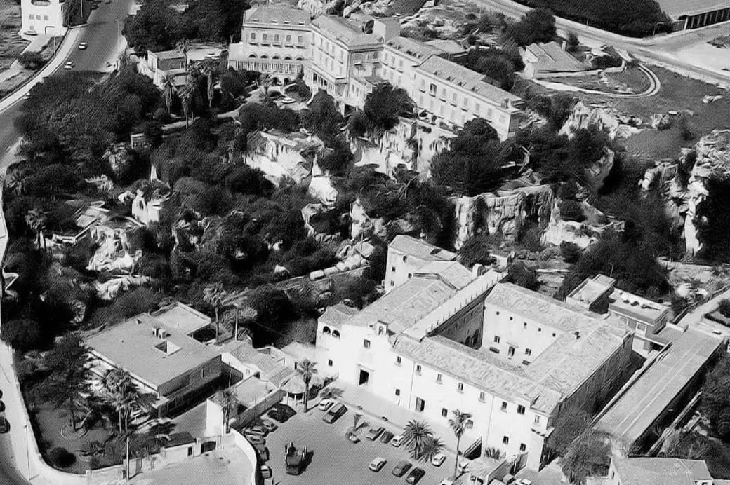 Property building, Bird's-eye View in Grand Hotel Villa Politi