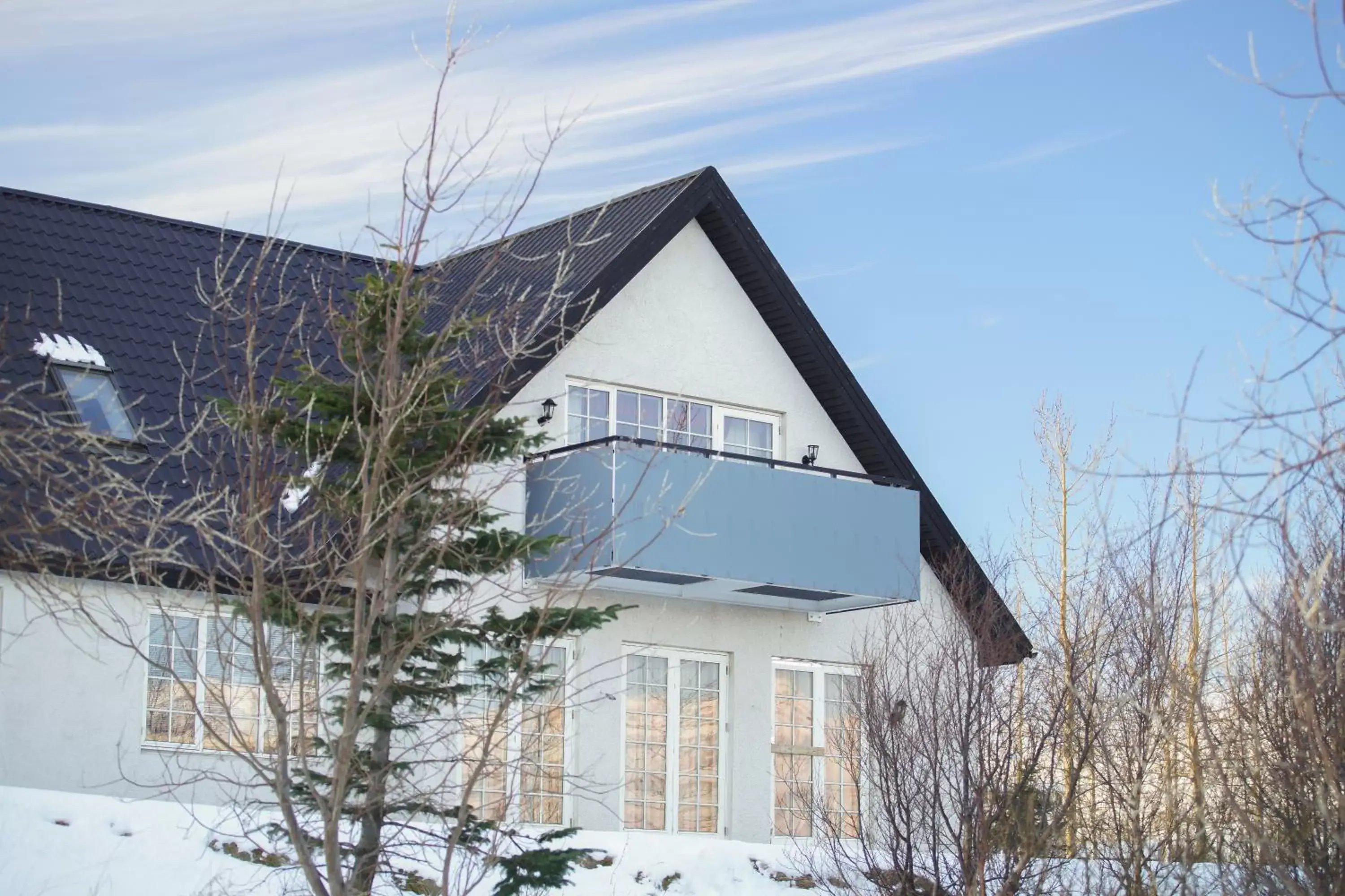 Property building in Hotel Laxnes Property building in Hotel Laxnes