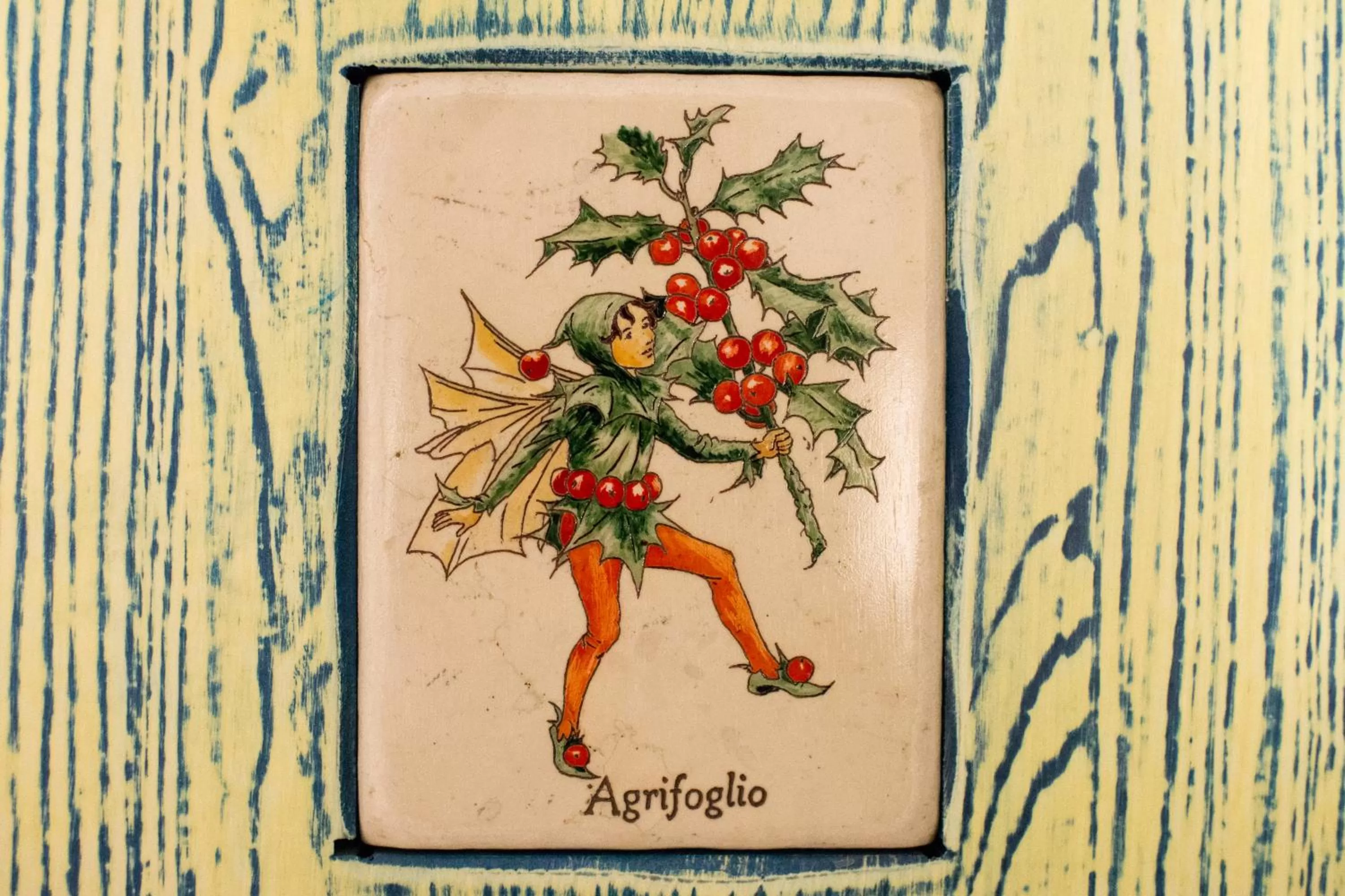 Decorative detail in Hotel Il Tiglio