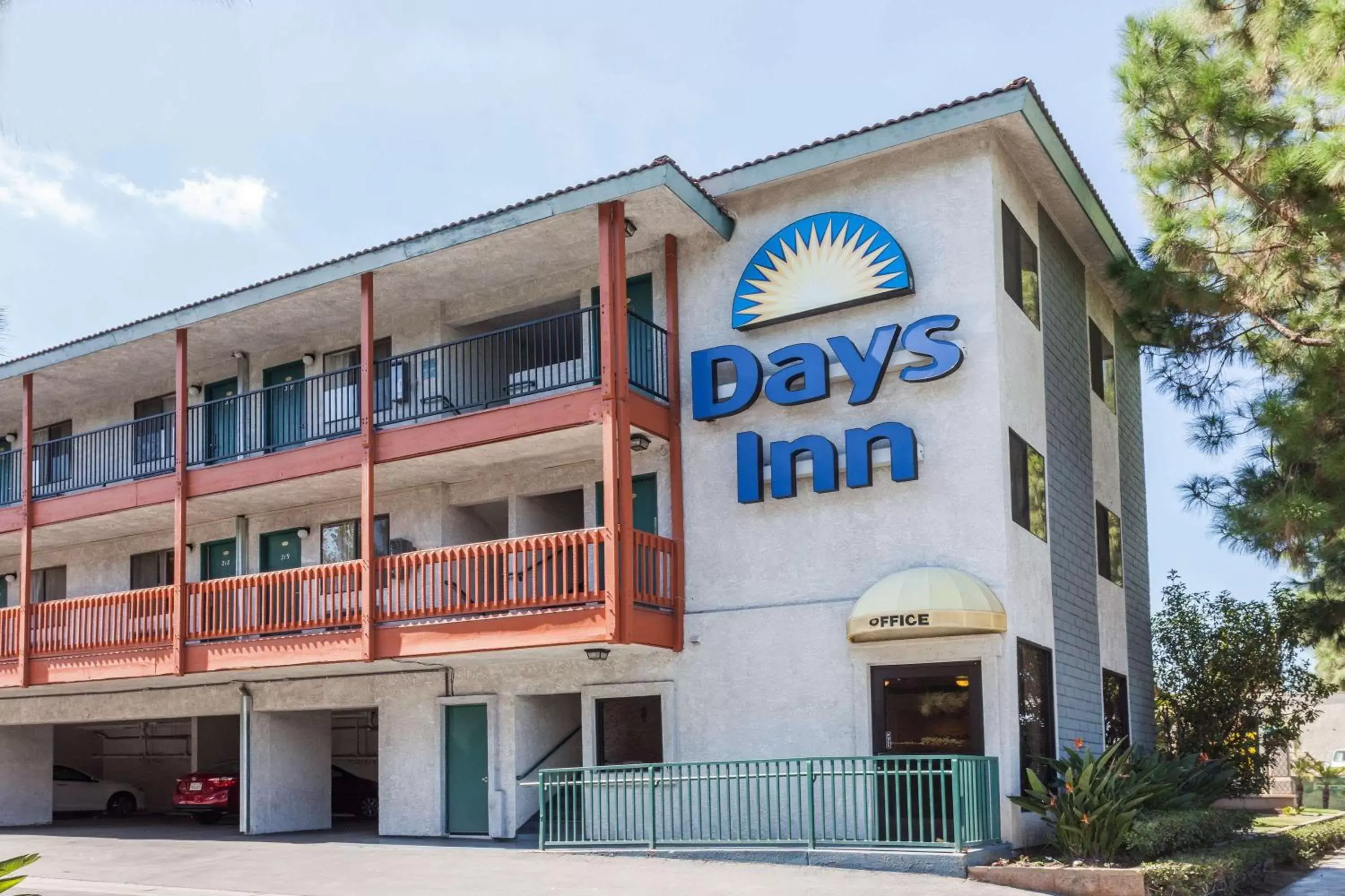 Property building in Days Inn by Wyndham Anaheim West