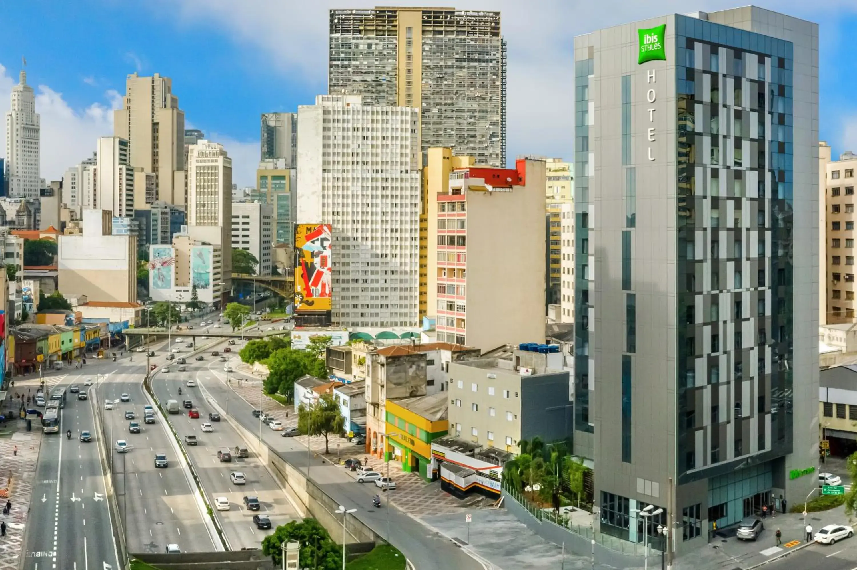 Facade/entrance in ibis Styles SP Centro