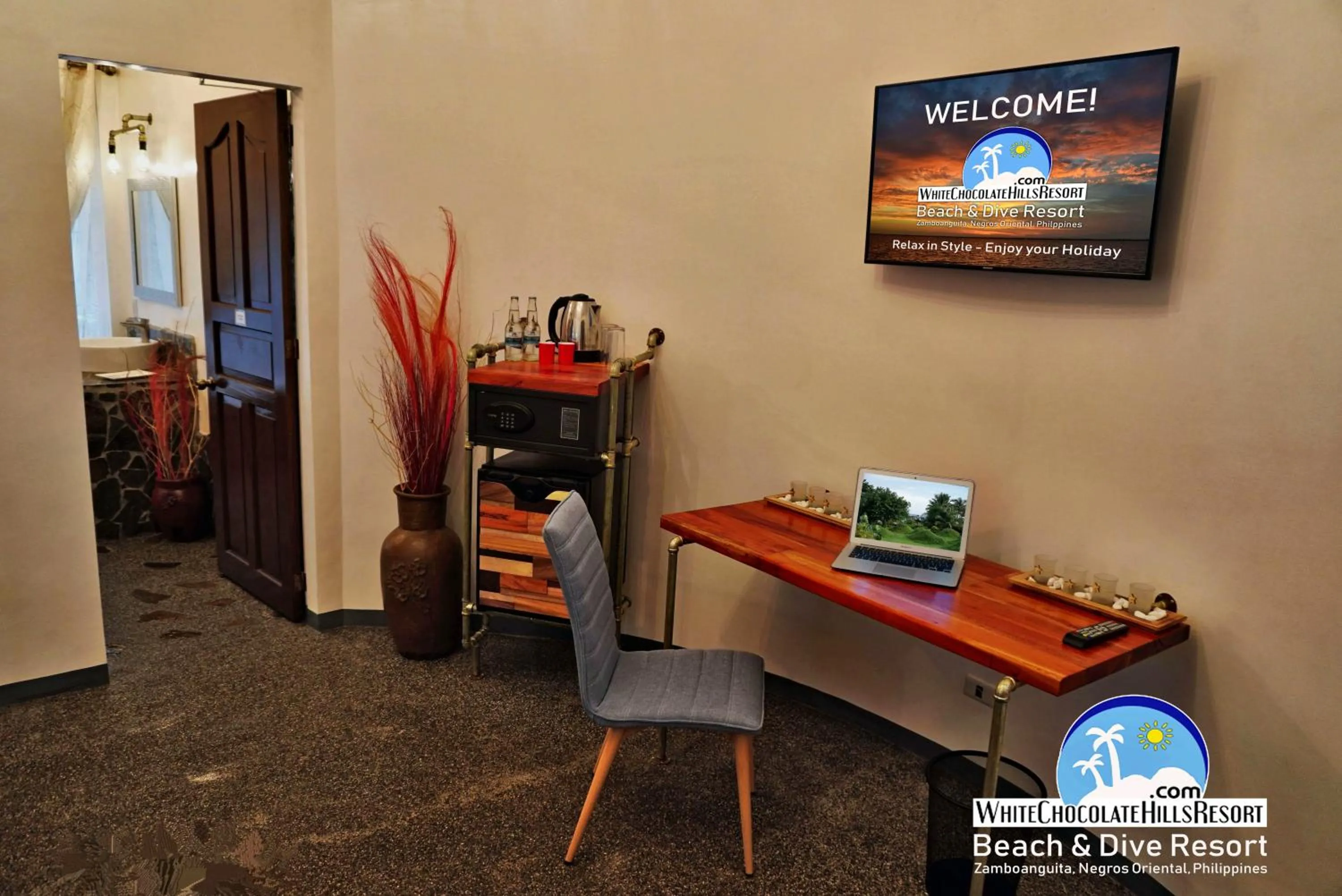 Decorative detail in White Chocolate Hills Resort